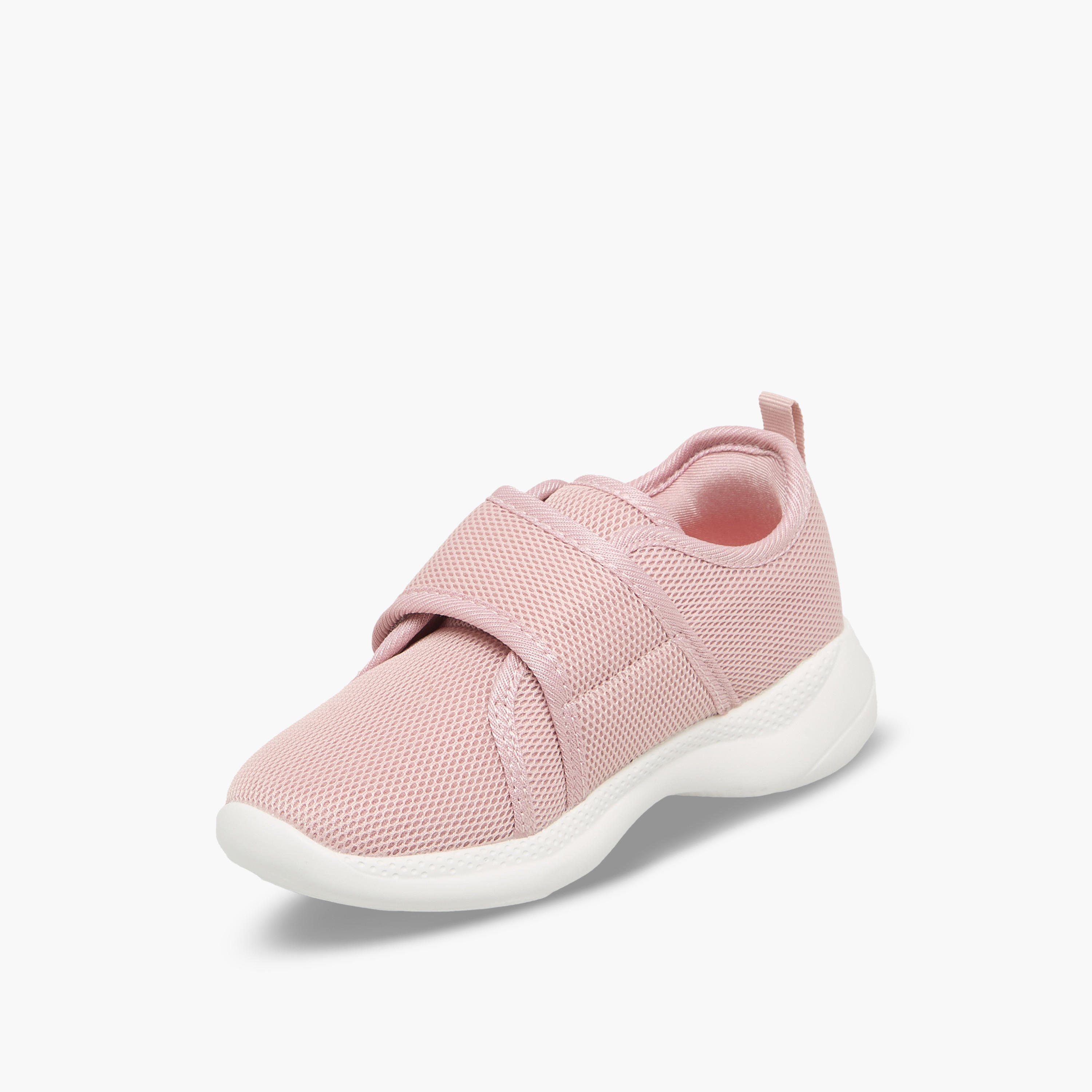 Dash Girls Hook & Loop Sports Shoes-girls-shoes-sports-image-4