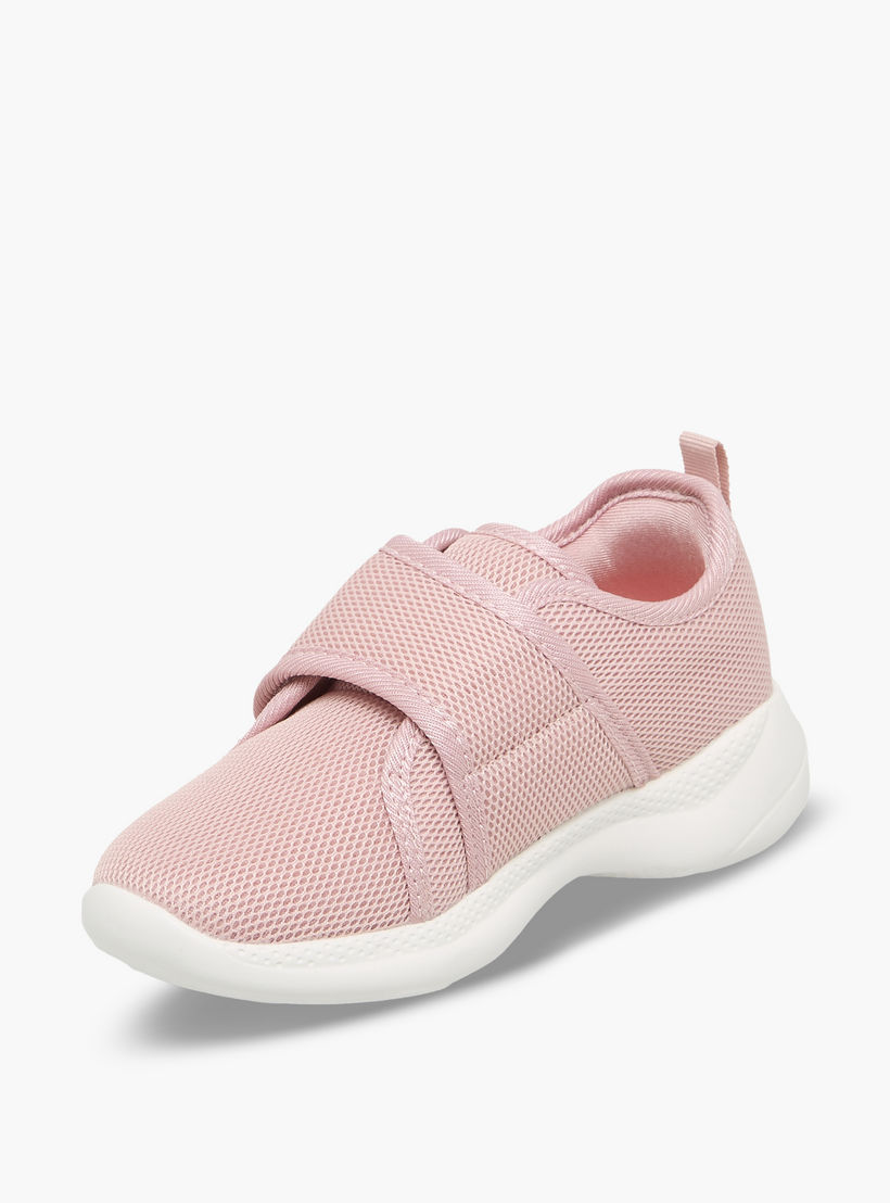 Dash Girls Hook & Loop Sports Shoes-girls-shoes-sports-image-4
