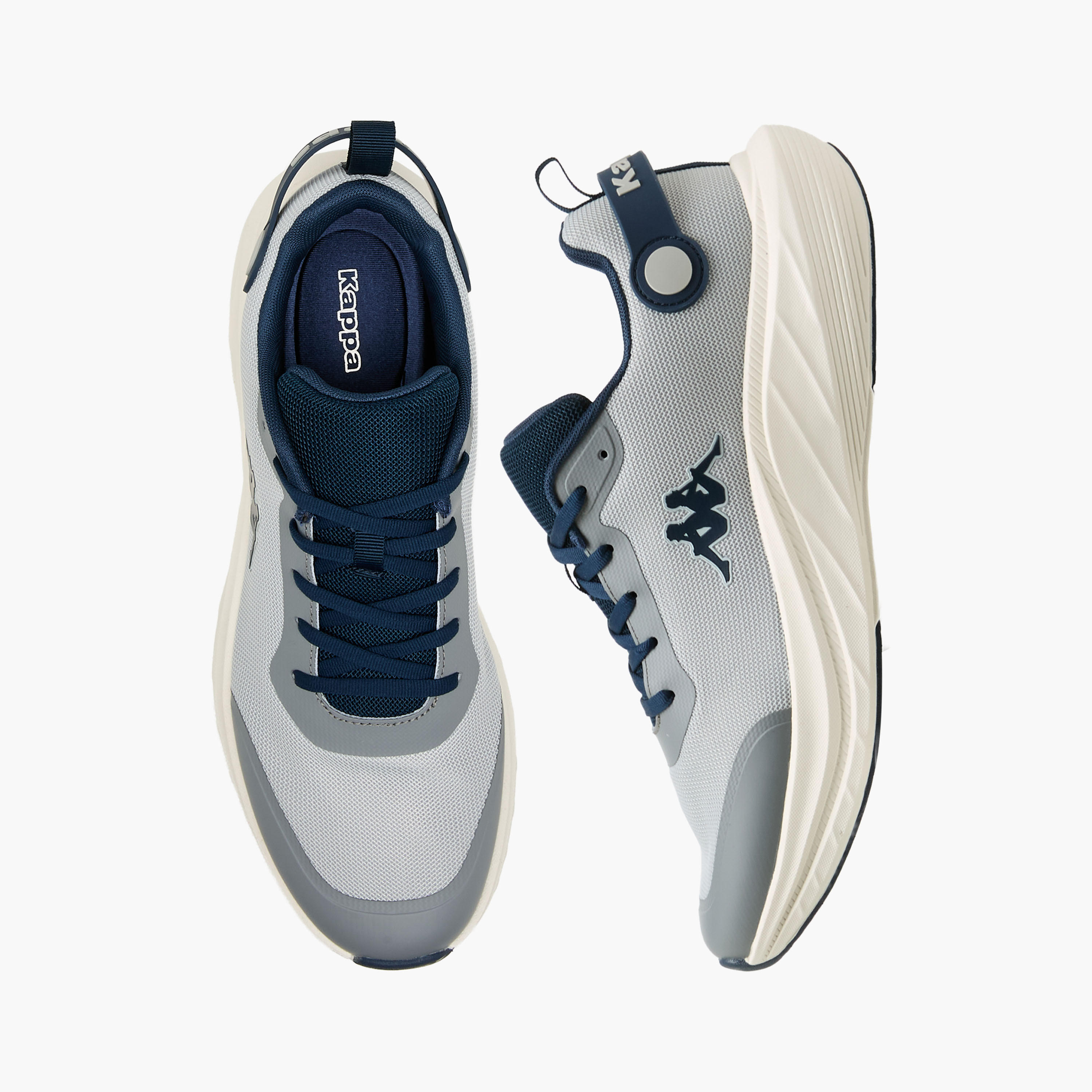 Kappa Men Logo Detail Lace-Up Sports Shoes-men-shoes-sports-image-1