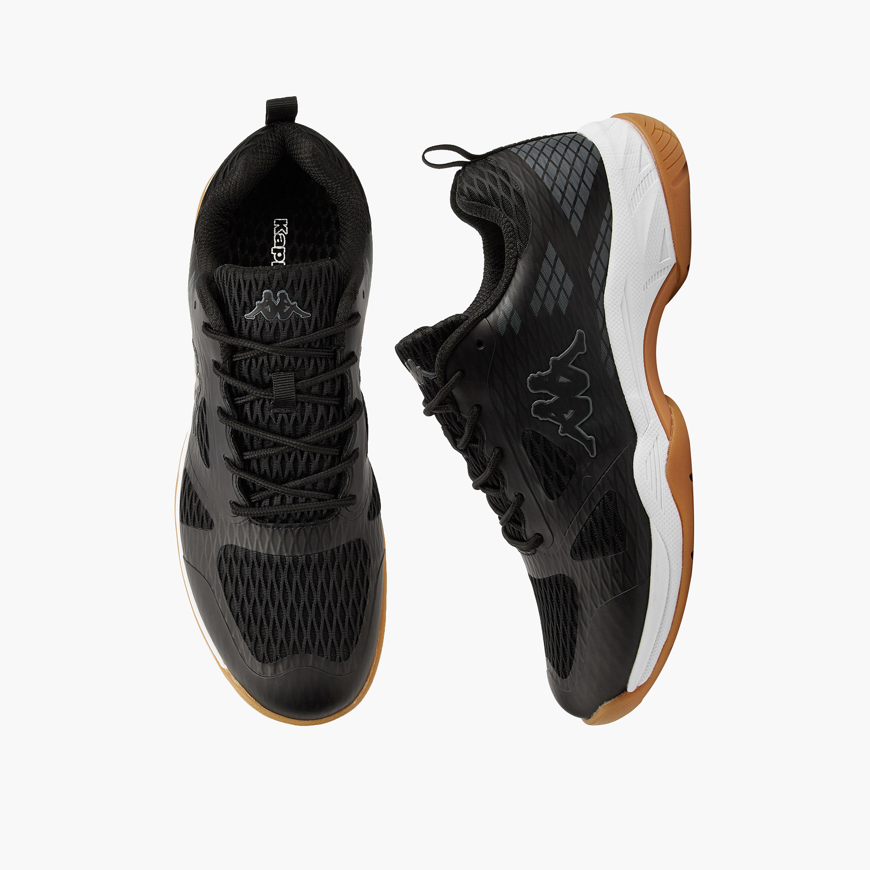 Kappa Men's Lace-Up Badminton Shoes-men-shoes-sports-image-1