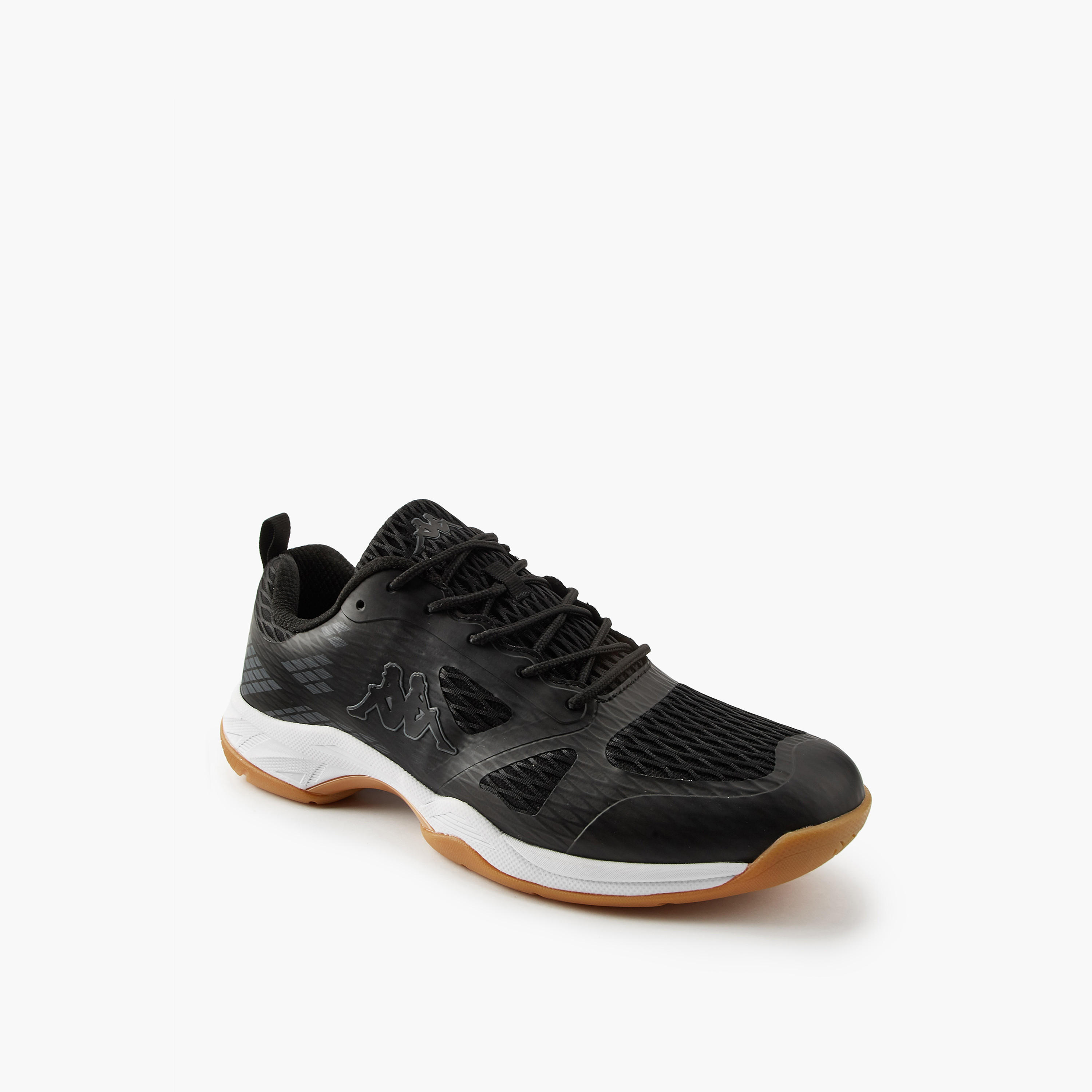 Kappa Men's Lace-Up Badminton Shoes-men-shoes-sports-image-3