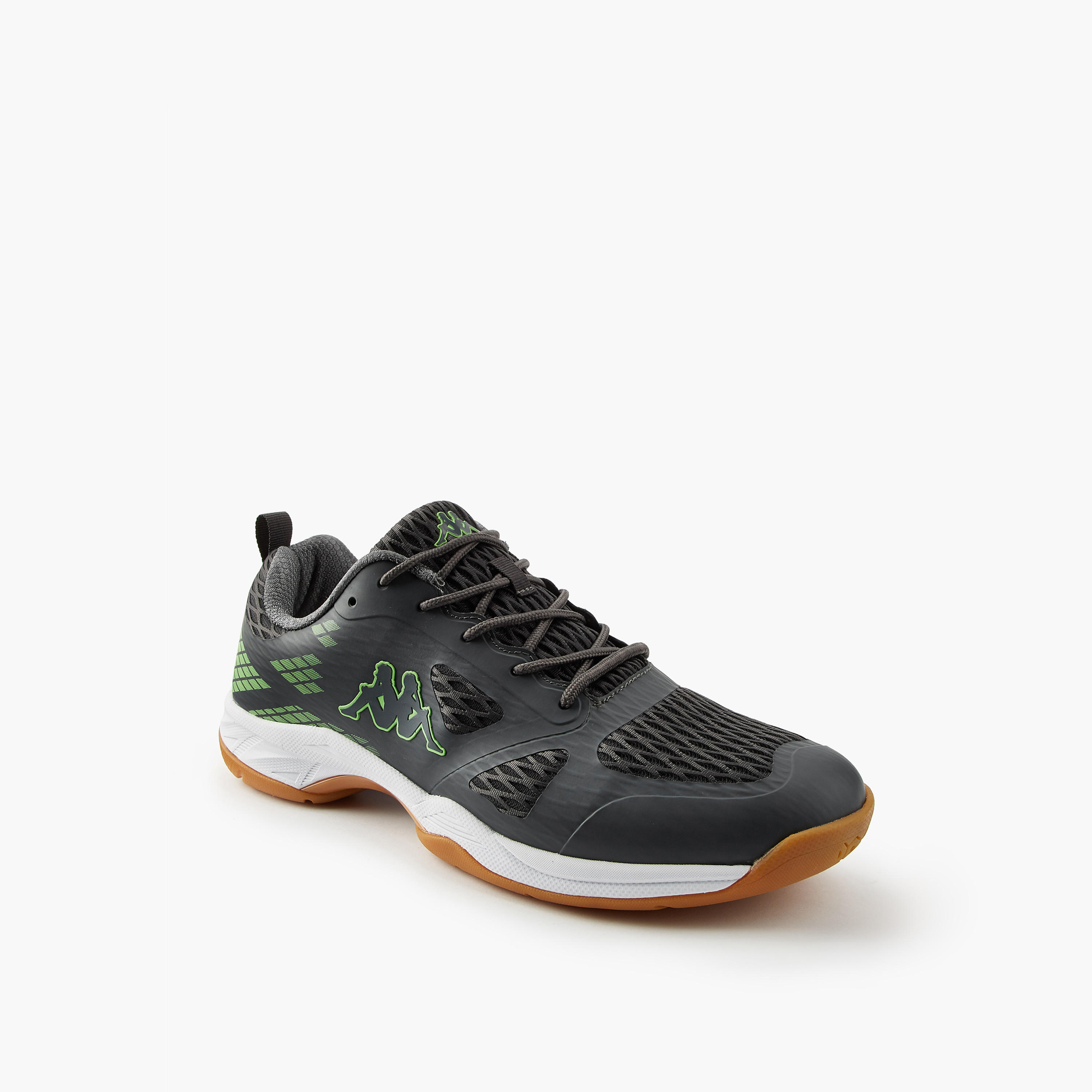 Kappa Men's Lace-Up Badminton Shoes-men-shoes-sports-image-3