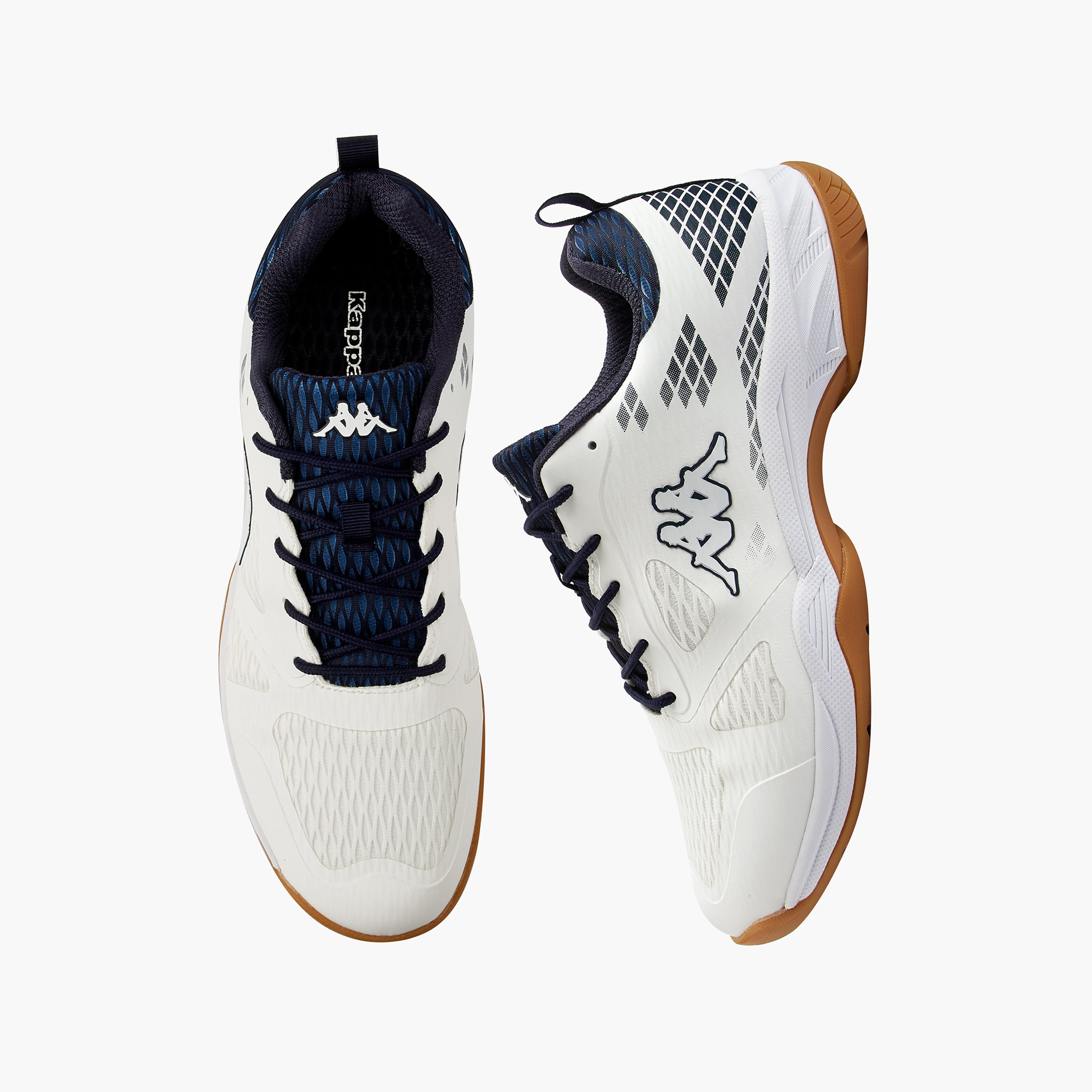 Kappa Men's Lace-Up Badminton Shoes-men-shoes-sports-image-1