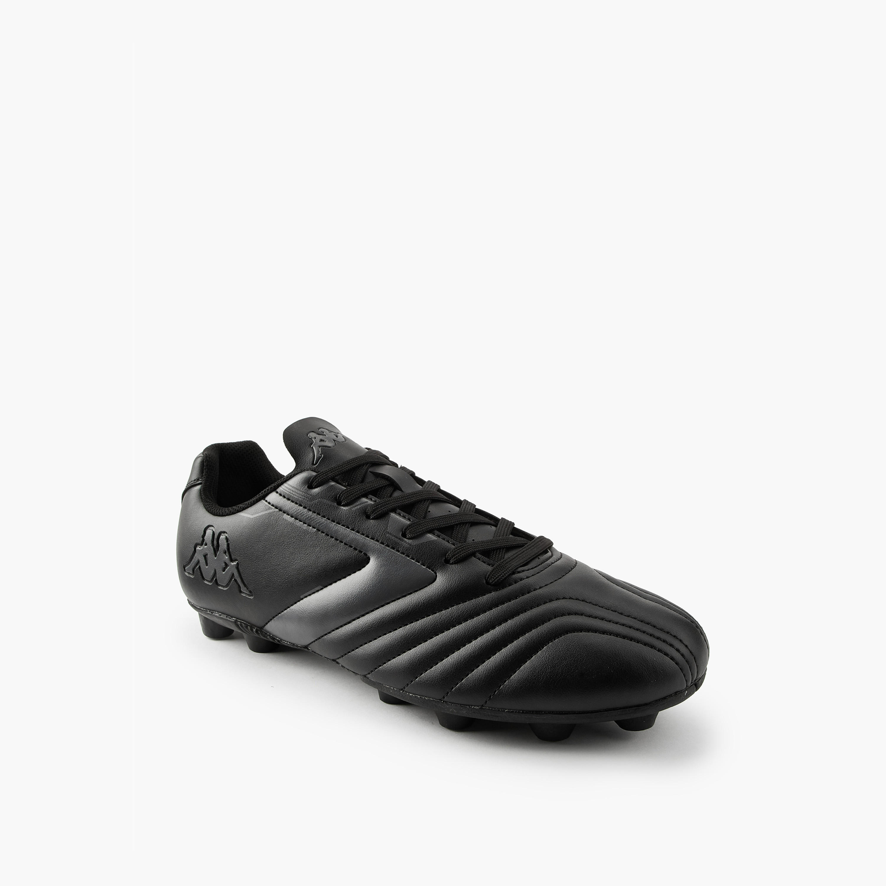 Kappa Men's Lace-Up Football Firm Ground Shoes-sports-men-shoes-image-3