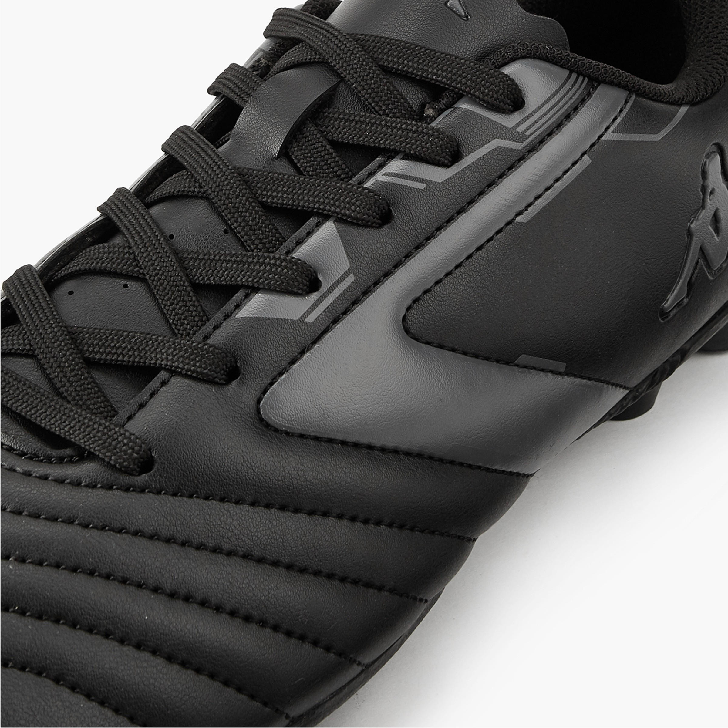 Kappa Men's Lace-Up Football Firm Ground Shoes-sports-men-shoes-image-4