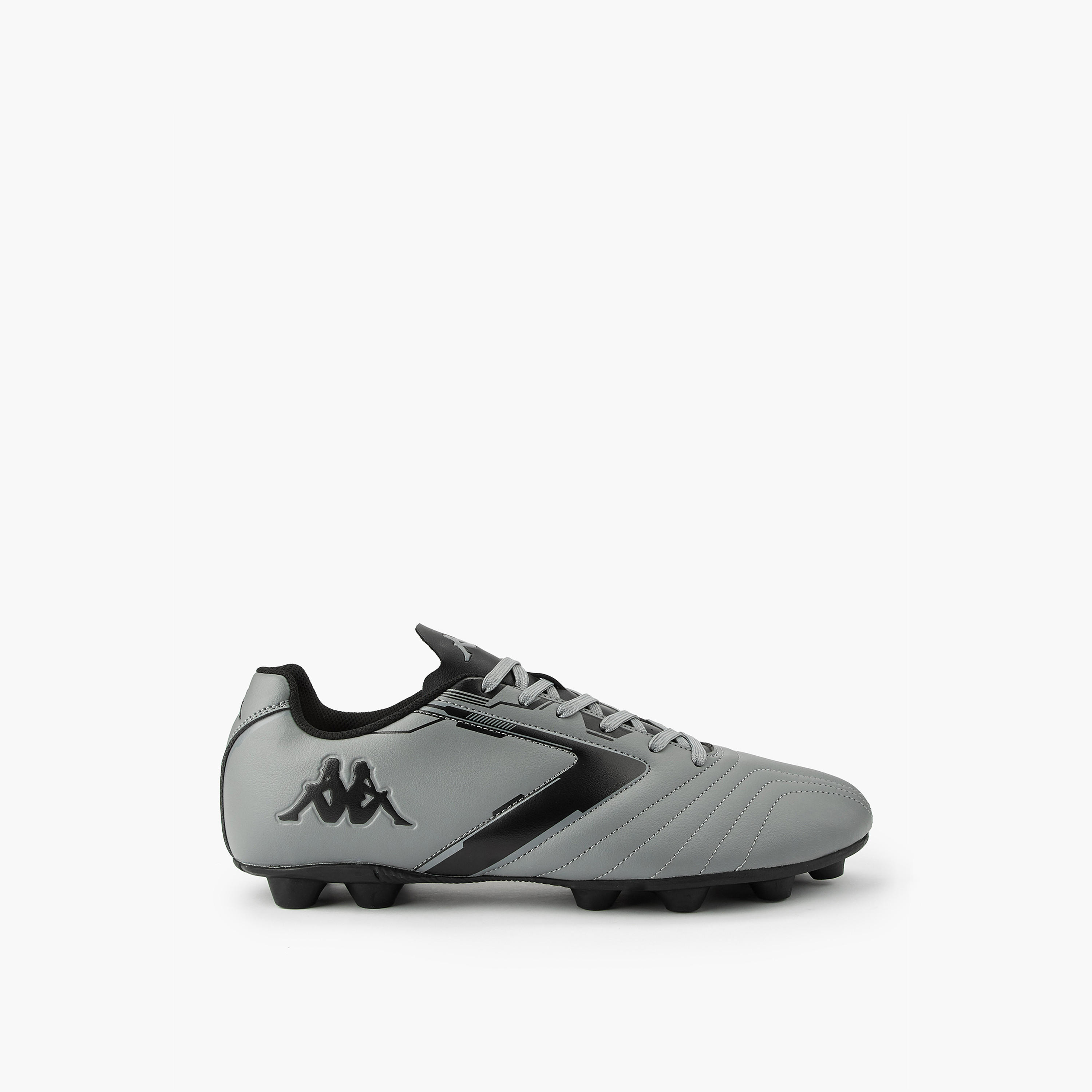 Kappa Men's Lace-Up Football Firm Ground Shoes-sports-men-shoes-image-2