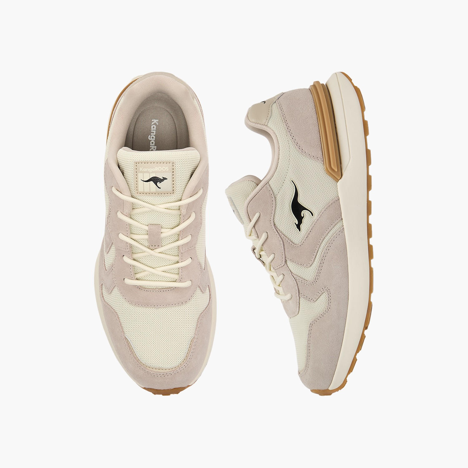 حذاء رياضي برباط إغلاق للرجال من كانجاروز-sports-men-shoes-image-1