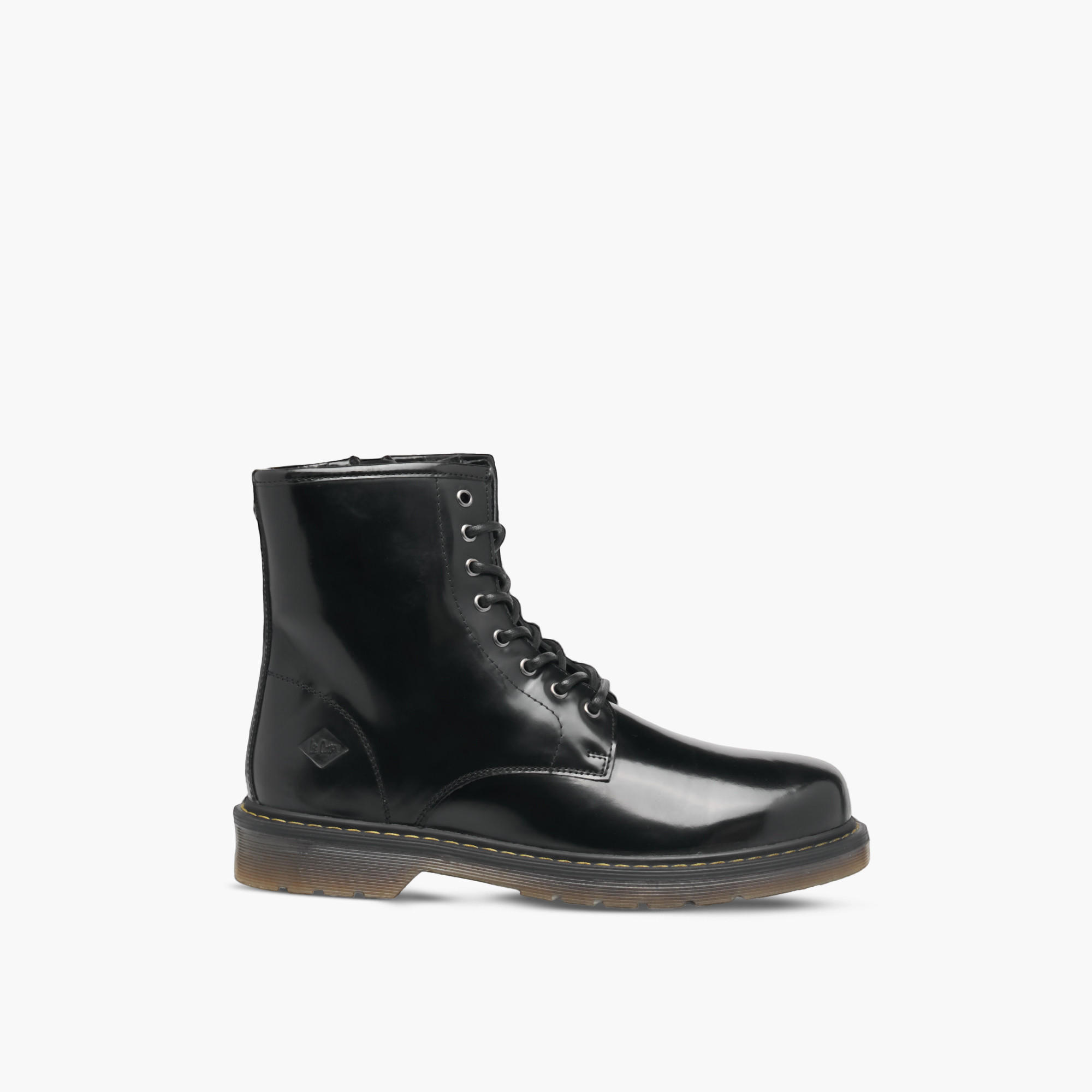 Lee Cooper Men's Solid Chukka Boots with Zip Closure-men-shoes-boots-image-3