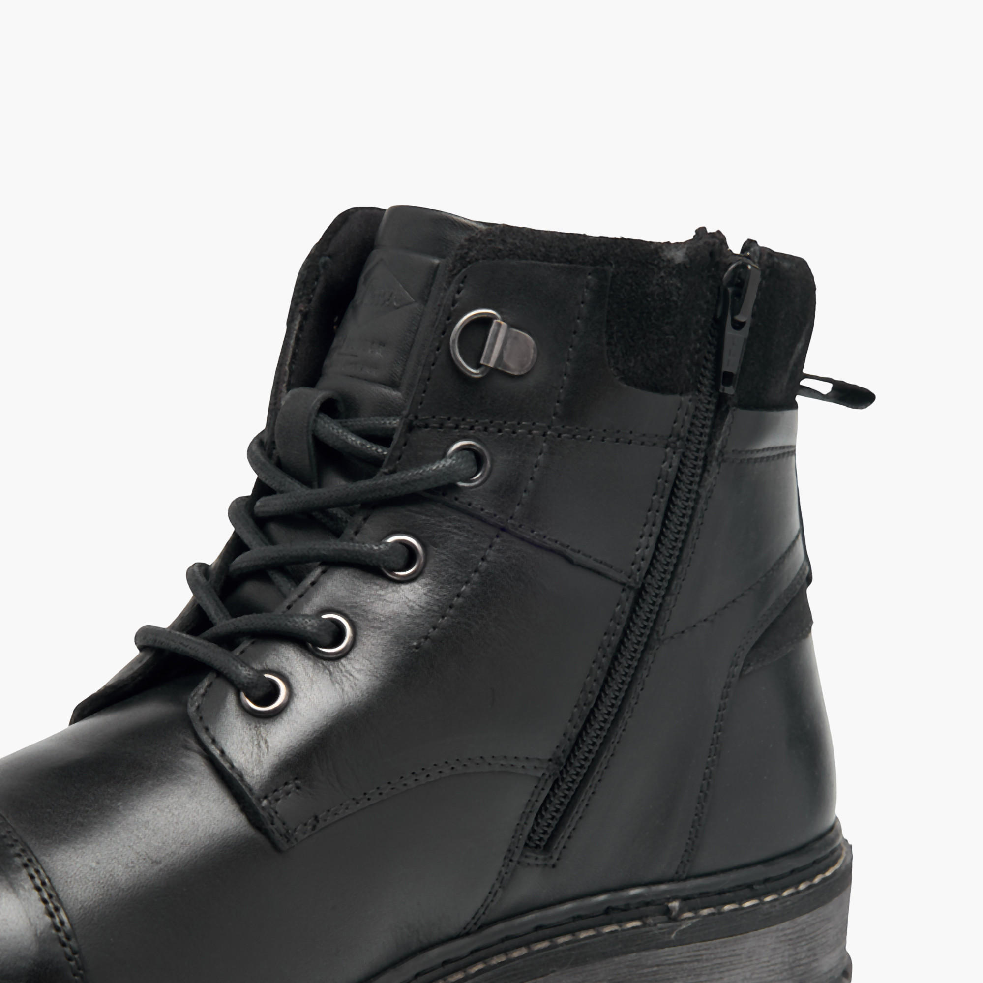 أبوات تشوكا جلد بارزة الملمس بسحّاب إغلاق للرجال من لي كوبر-men-shoes-boots-image-3