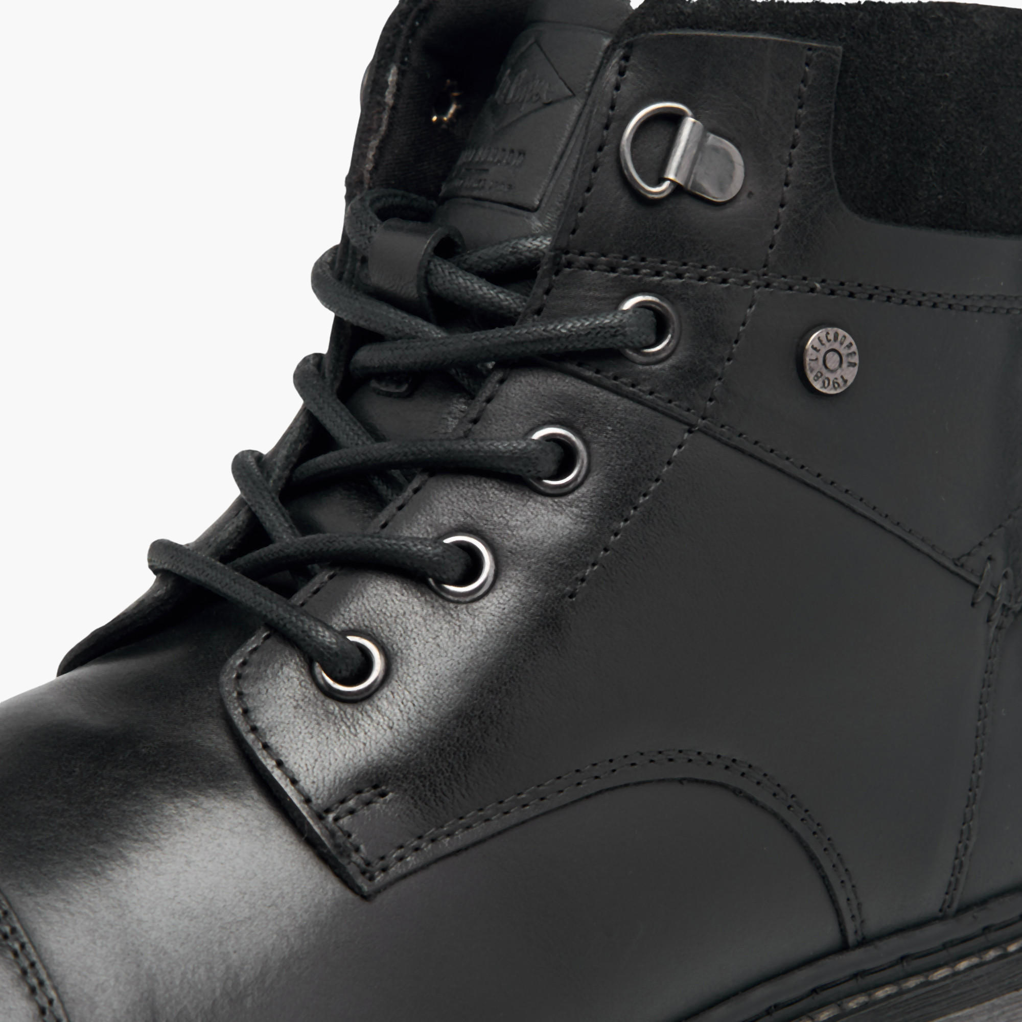 أبوات تشوكا جلد بارزة الملمس بسحّاب إغلاق للرجال من لي كوبر-men-shoes-boots-image-1