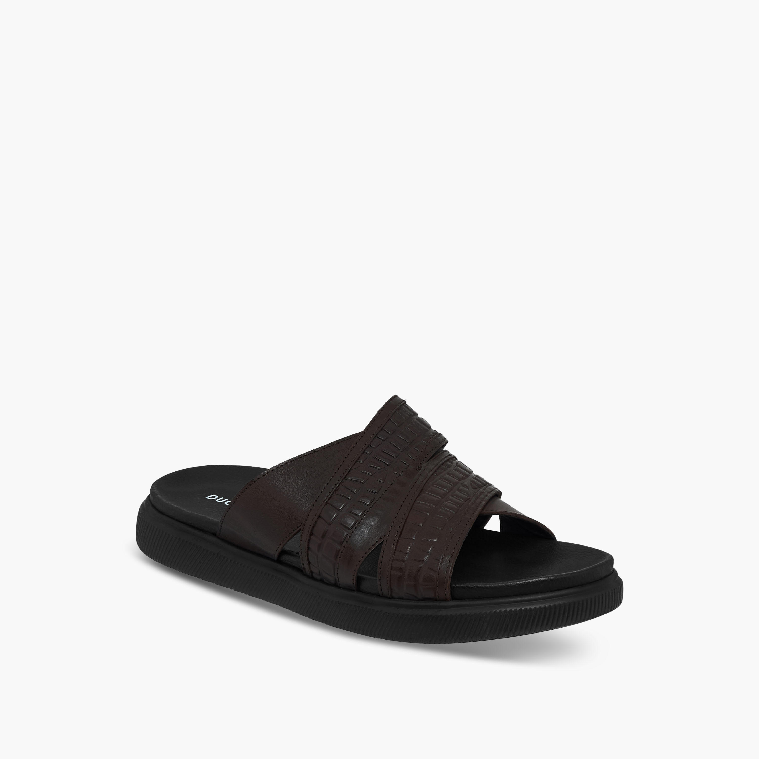 صندل جلد بحزام متقاطع للرجال من دوتشيني-men-shoes-sandals-image-5