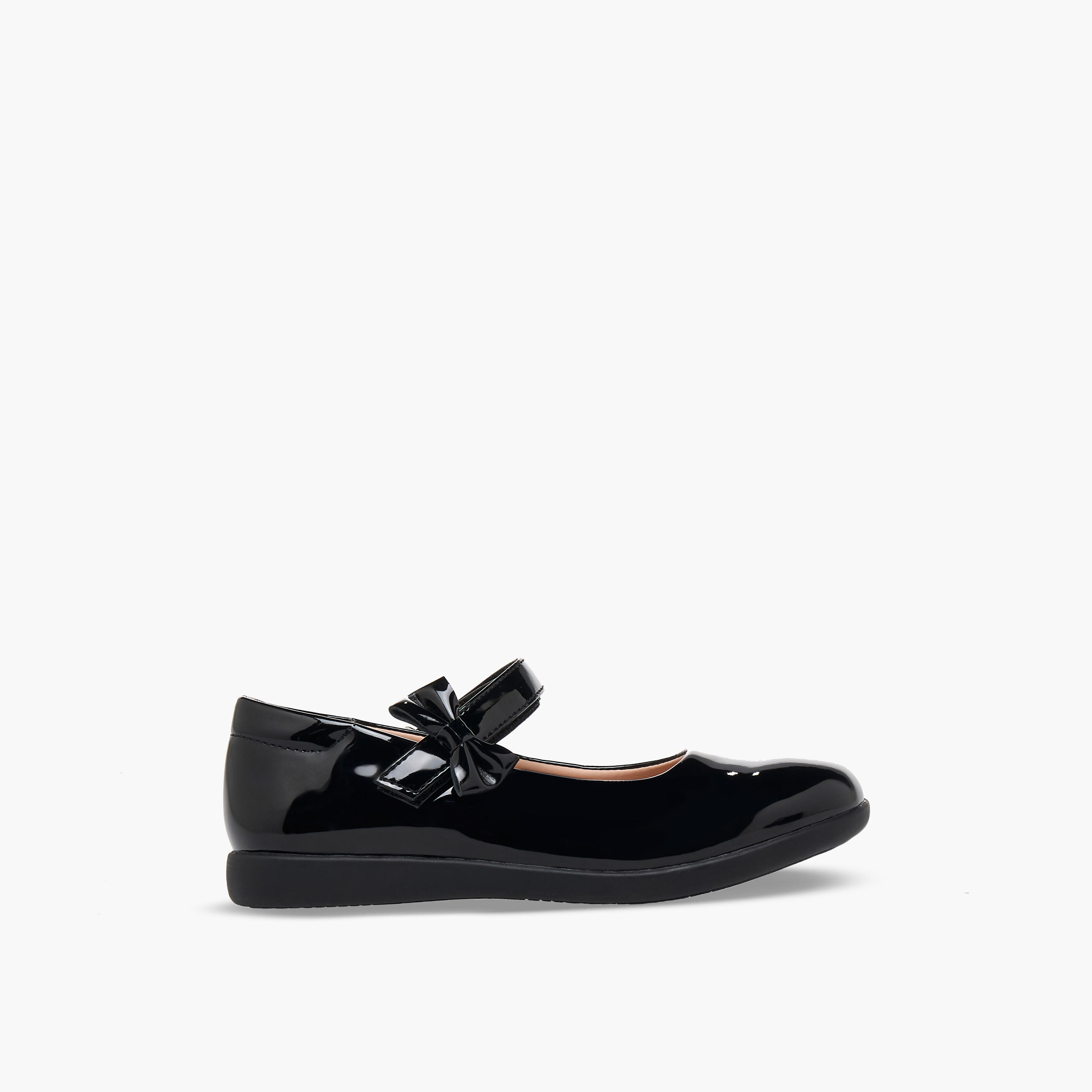 Flora Bella Girls Hook & Loop School Shoes-girls-shoes-maryjanes-image-3