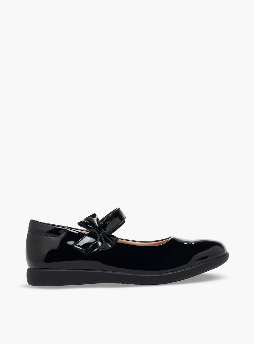 Flora Bella Girls Hook & Loop School Shoes-girls-shoes-maryjanes-image-3