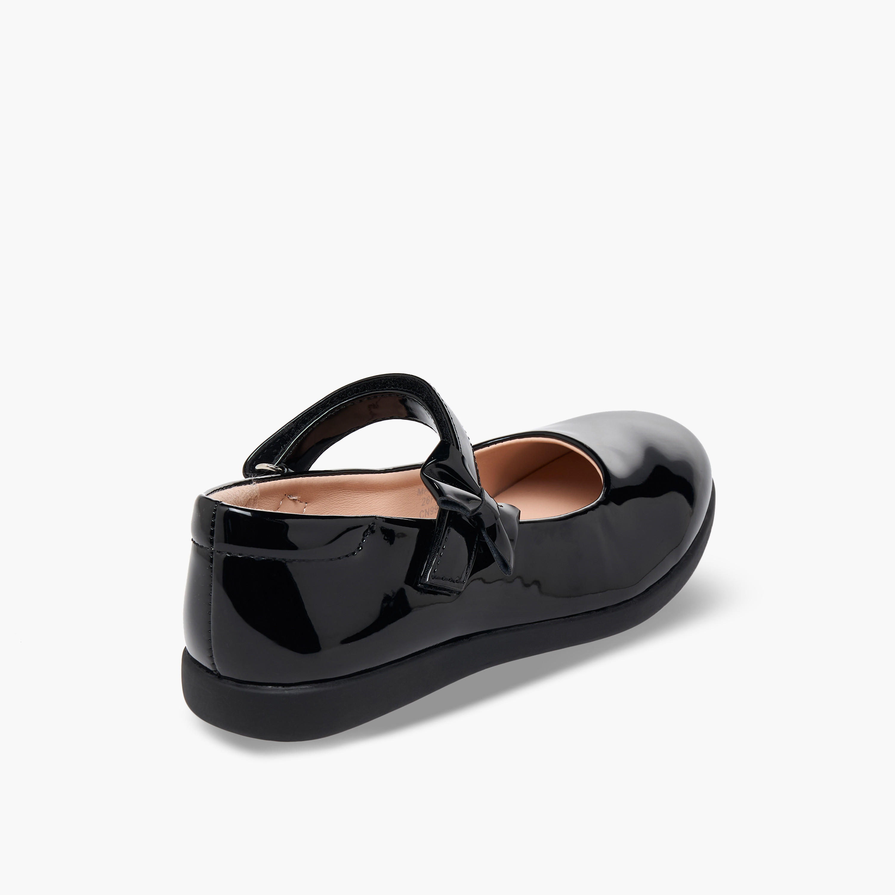 Flora Bella Girls Hook & Loop School Shoes-girls-shoes-maryjanes-image-4
