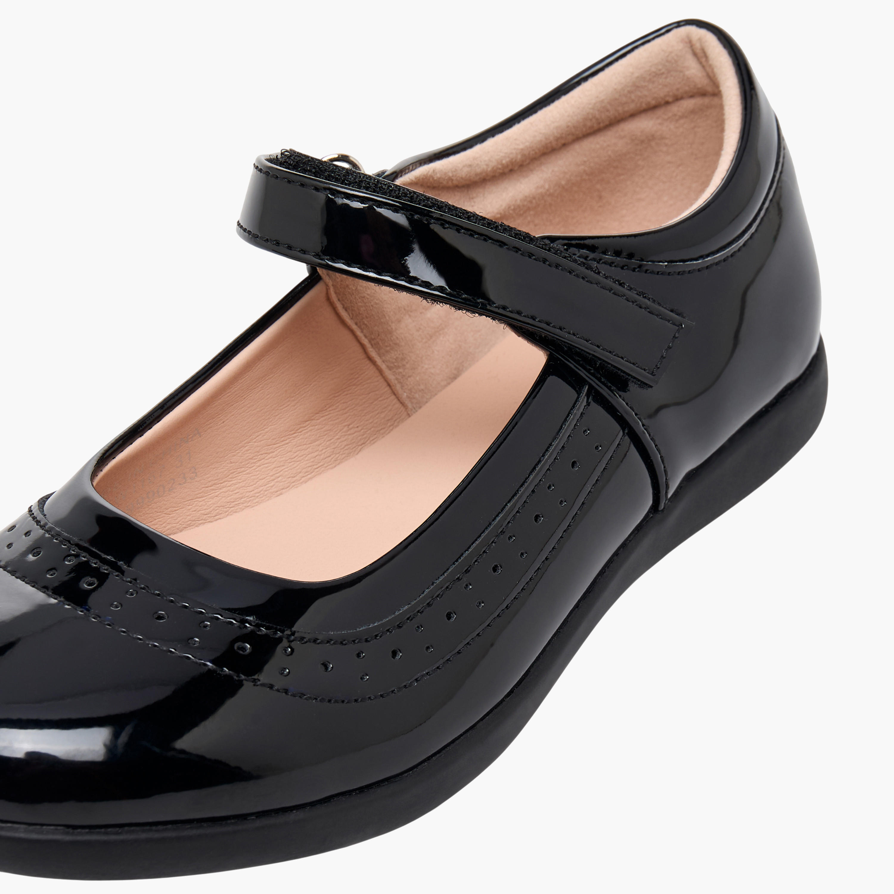 Flora Bella Girls Hook & Loop School Shoes-girls-shoes-maryjanes-image-8