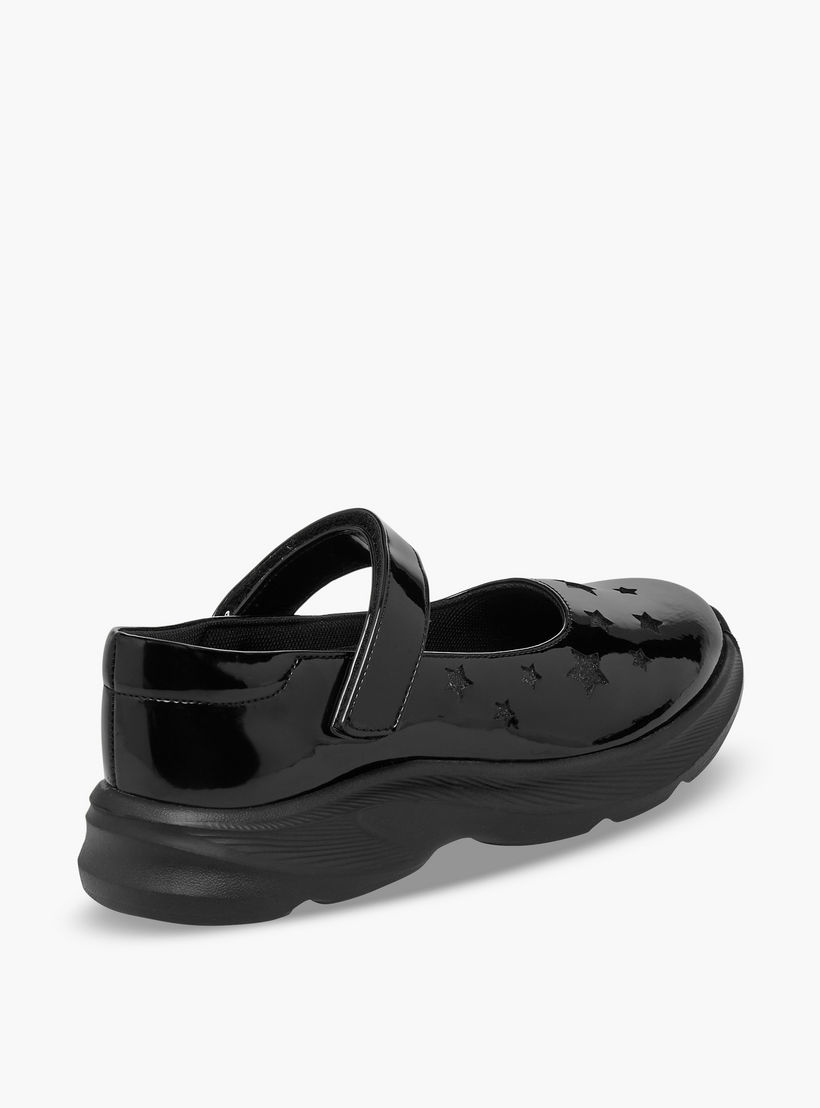 Flora Bella Girls Hook & Loop School Shoes-girls-shoes-maryjanes-image-6