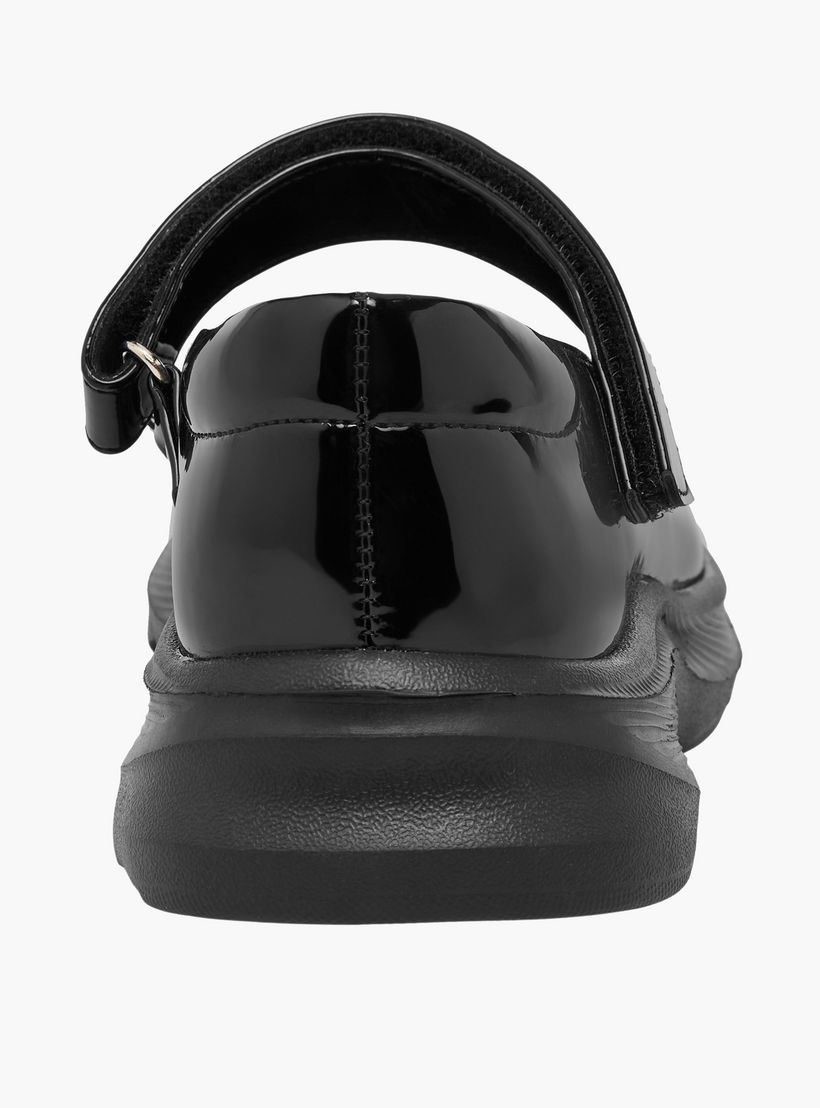 Flora Bella Girls Hook & Loop School Shoes-girls-shoes-maryjanes-image-9