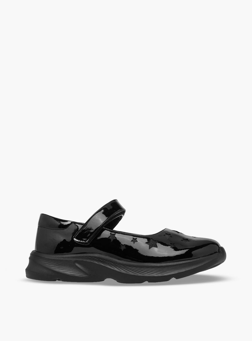 حذاء مدرسي بشريط إغلاق للبنات من فلورا بيلا-girls-shoes-maryjanes-image-3