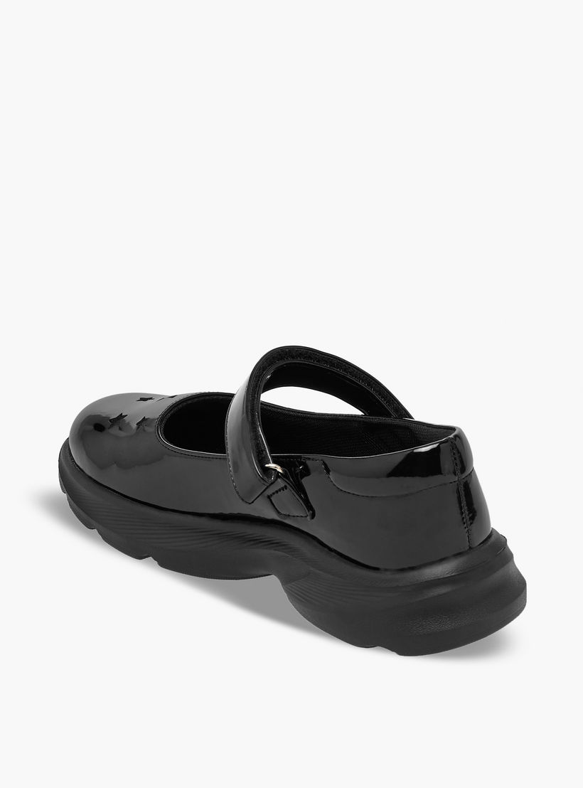 حذاء مدرسي بشريط إغلاق للبنات من فلورا بيلا-girls-shoes-maryjanes-image-5