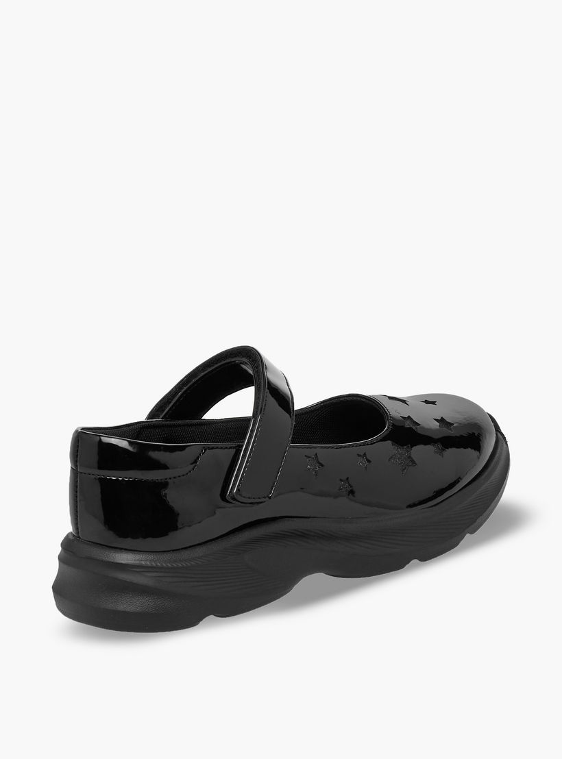 حذاء مدرسي بشريط إغلاق للبنات من فلورا بيلا-girls-shoes-maryjanes-image-6