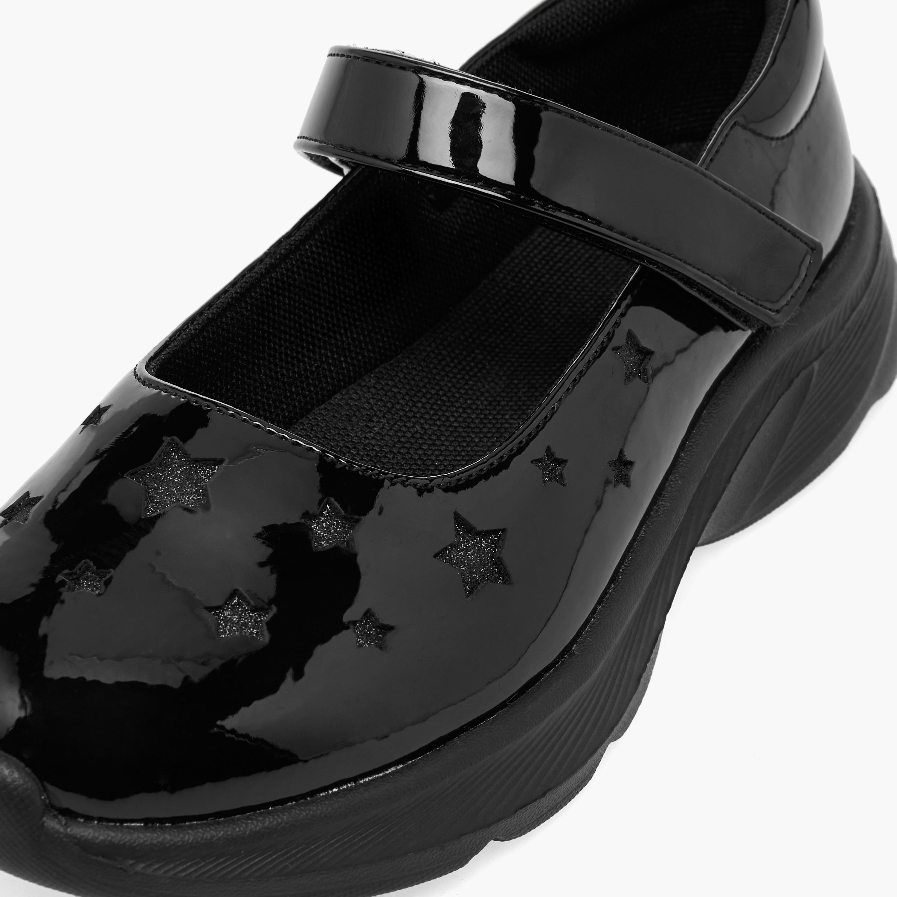 حذاء مدرسي بشريط إغلاق للبنات من فلورا بيلا-girls-shoes-maryjanes-image-8