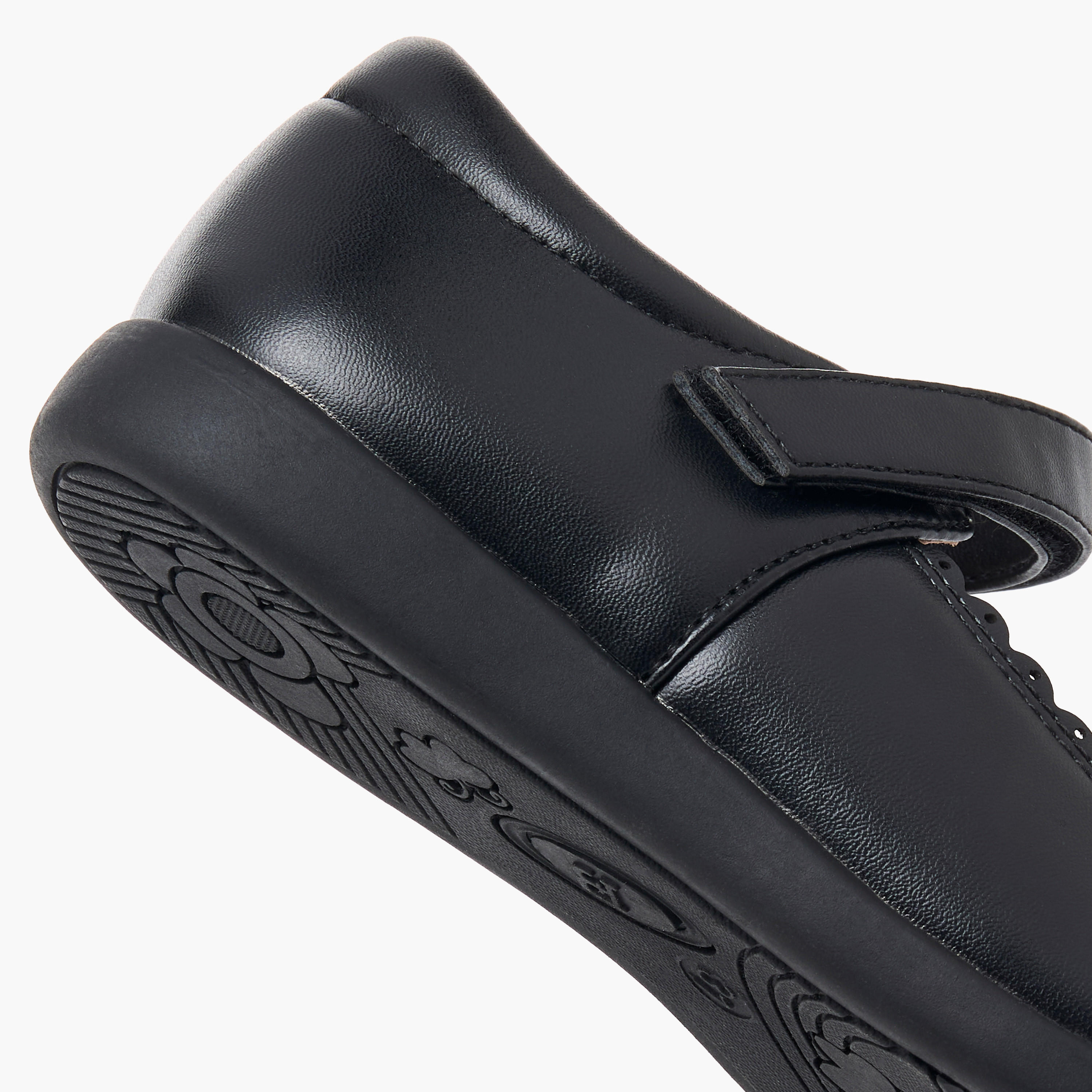 Flora Bella Girls Hook & Loop Mary Jane School Shoes-girls-shoes-maryjanes-image-10