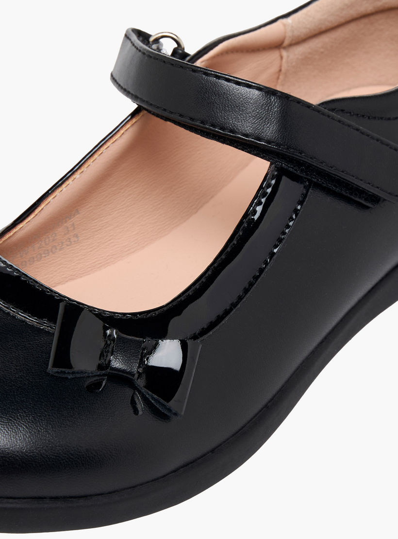 Flora Bella Girls Hook & Loop School Shoes-girls-shoes-maryjanes-image-8