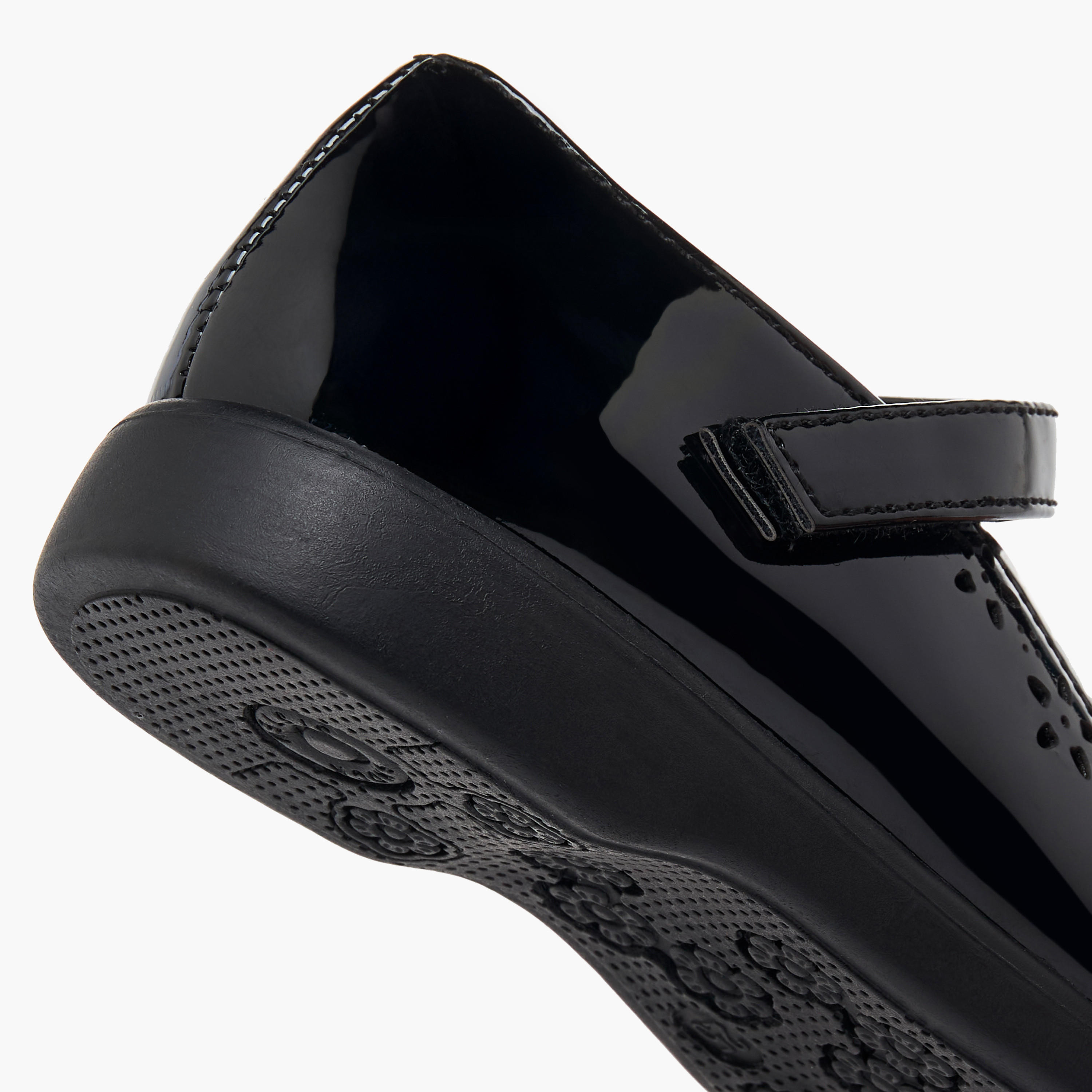 Flora Bella Girls Hook & Loop School Shoes-girls-shoes-maryjanes-image-10
