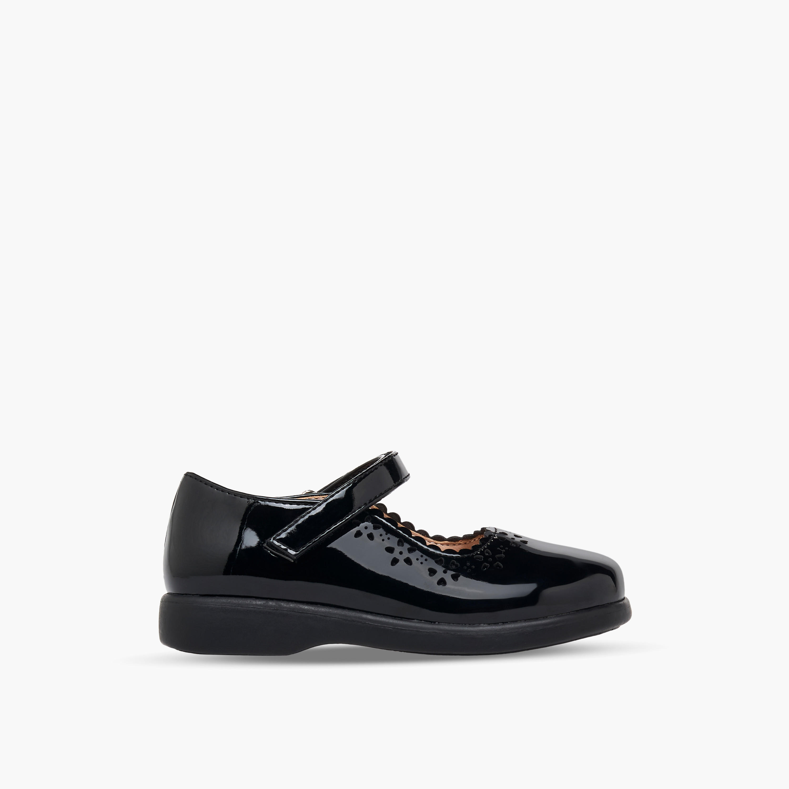 Flora Bella Girls Hook & Loop School Shoes-girls-shoes-maryjanes-image-3