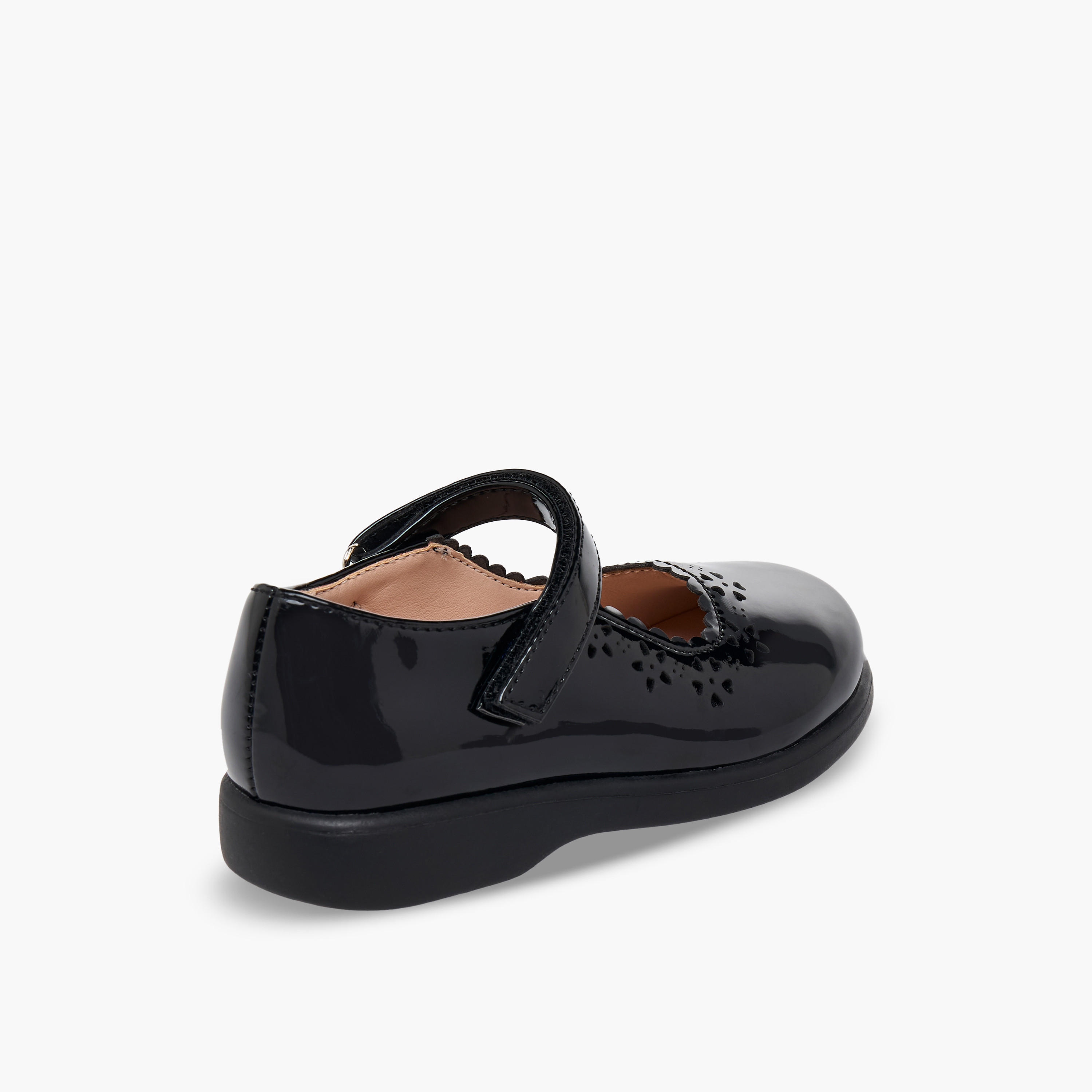 Flora Bella Girls Hook & Loop School Shoes-girls-shoes-maryjanes-image-6