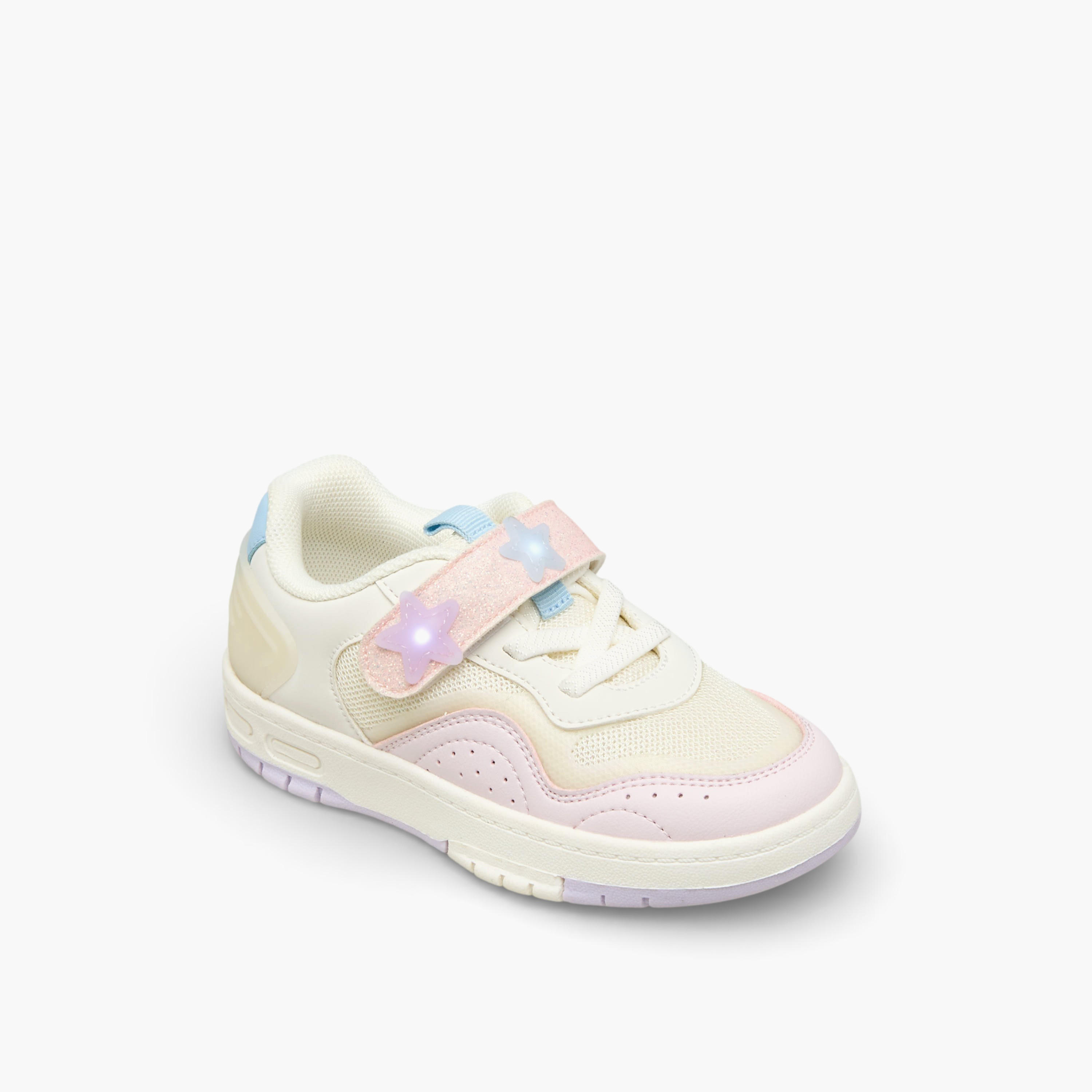 Flora Bella Girls Hook and Loop Ankle Sneakers-girls-shoes-sneakers-image-6