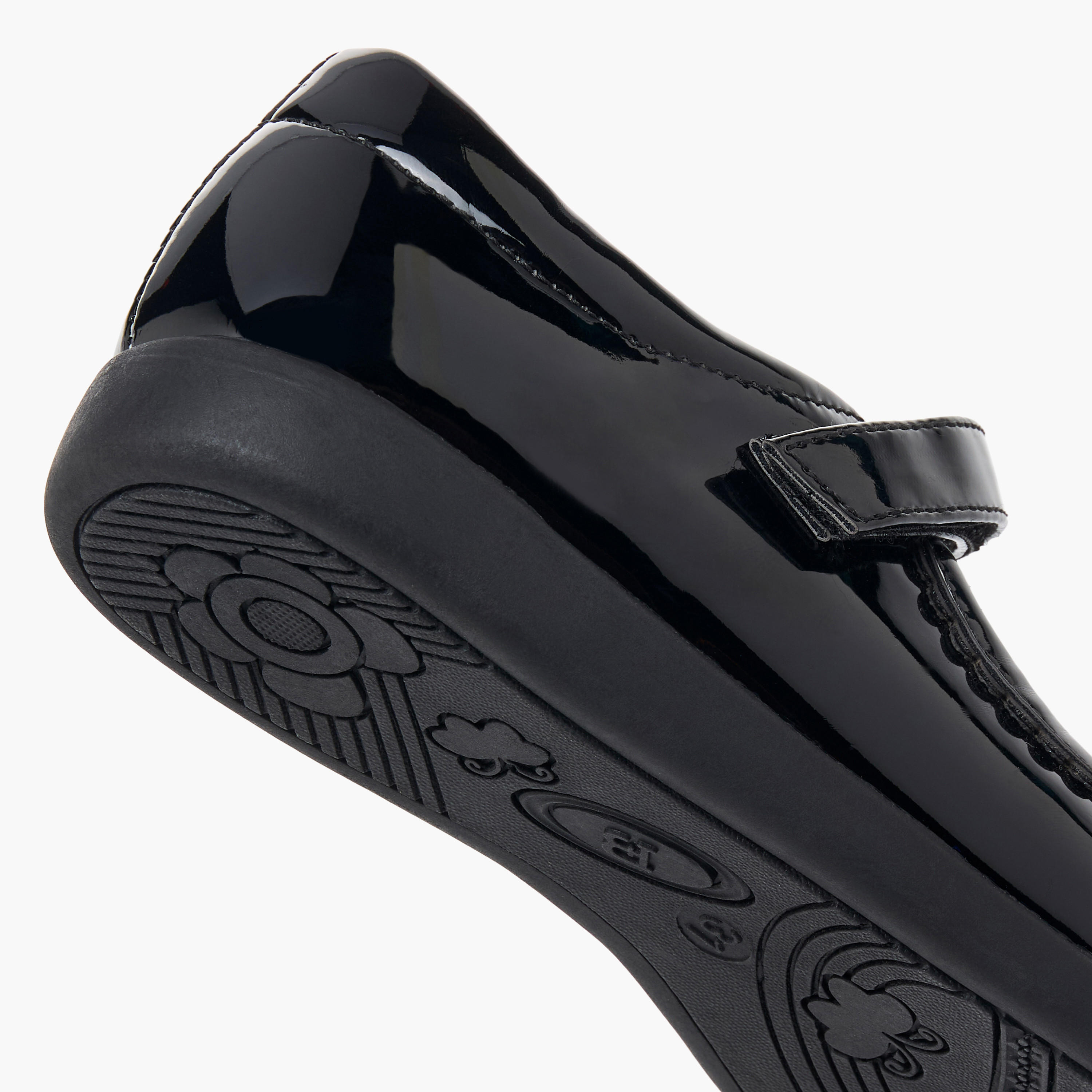 حذاء ماري جين مدرسي بشريط إغلاق لاصق للبنات من فلورا بيلا-girls-shoes-maryjanes-image-10