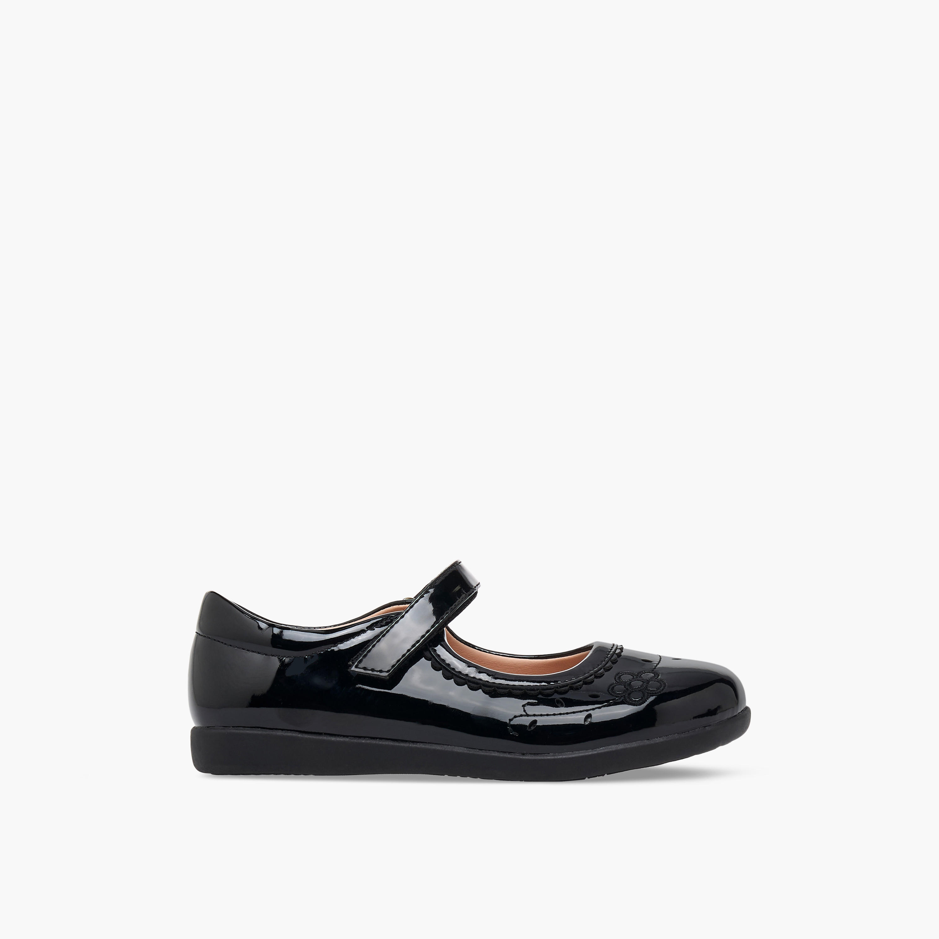 حذاء ماري جين مدرسي بشريط إغلاق لاصق للبنات من فلورا بيلا-girls-shoes-maryjanes-image-3