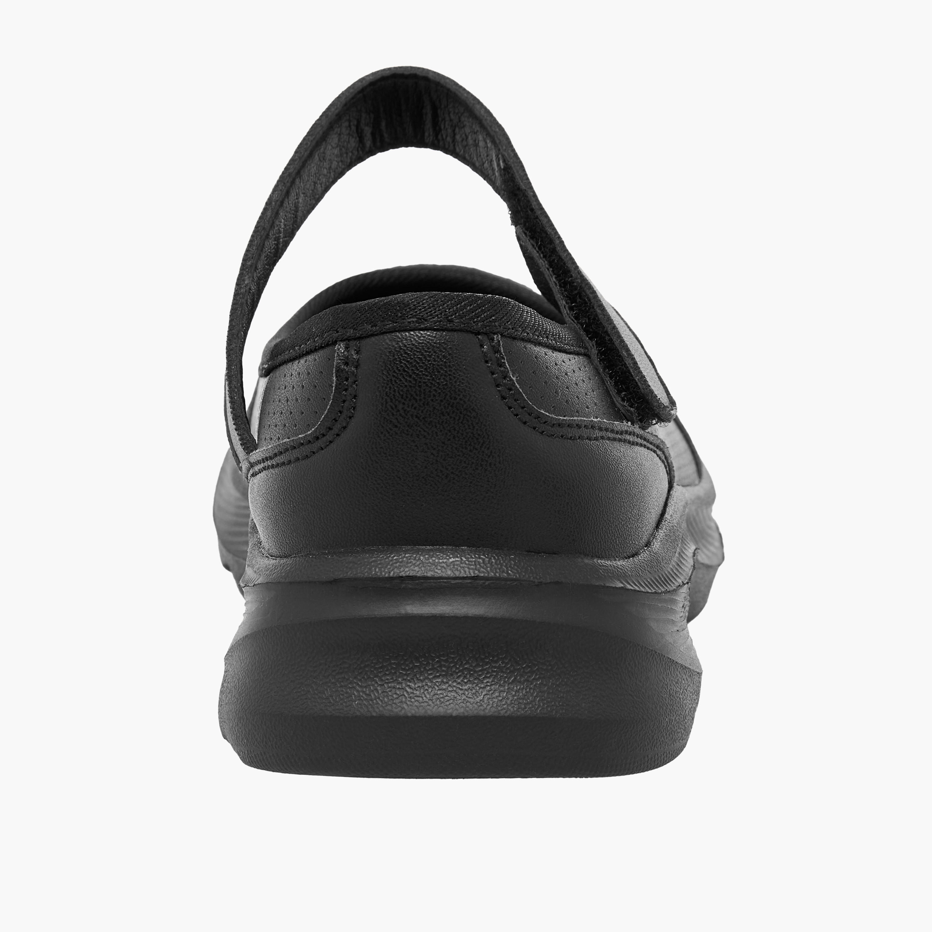Flora Bella Girls Hook & Loop School Shoes-girls-shoes-maryjanes-image-9