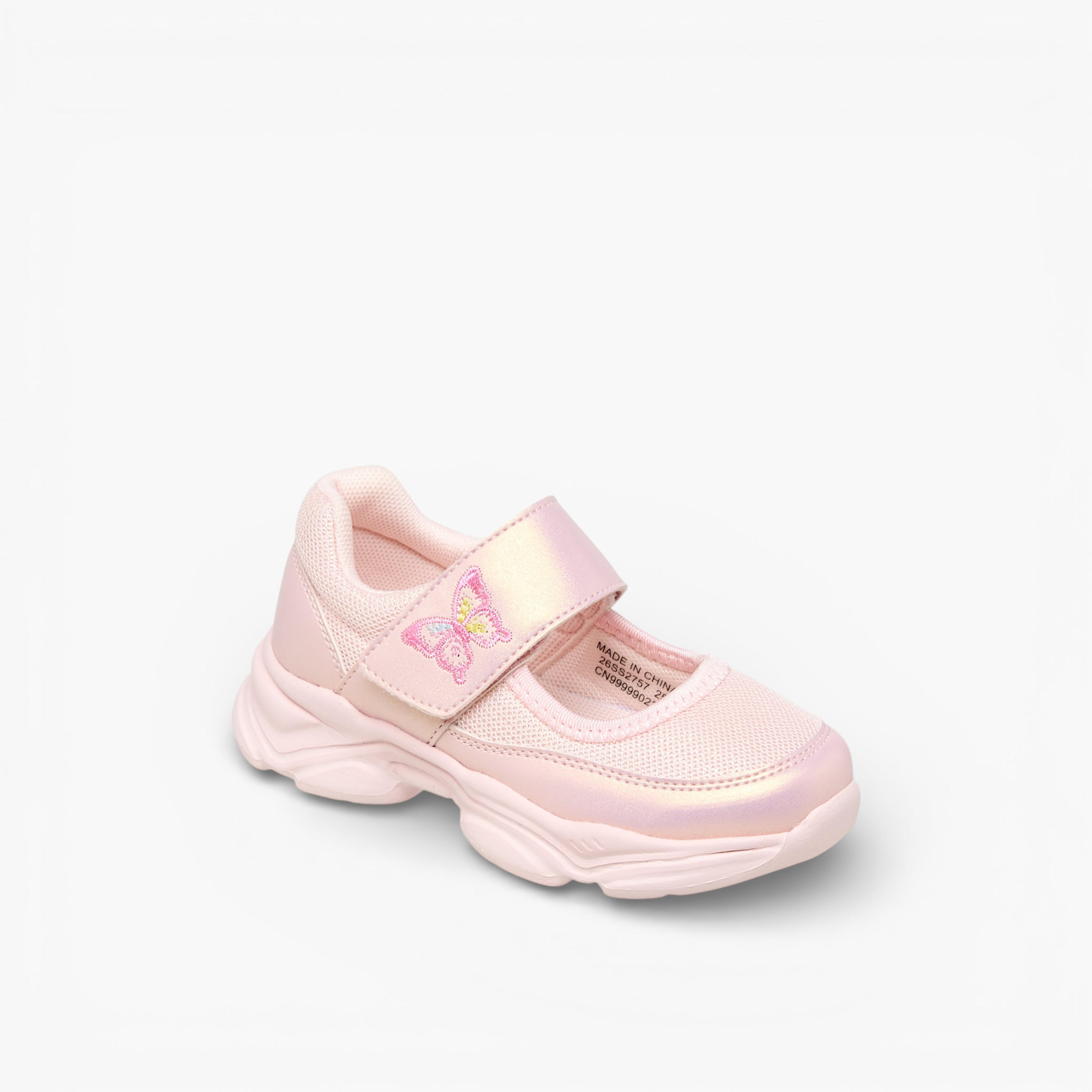 حذاء سنيكرز بشريط إغلاق لاصق للبنات من فلورا بيلا-girls-shoes-sneakers-image-2
