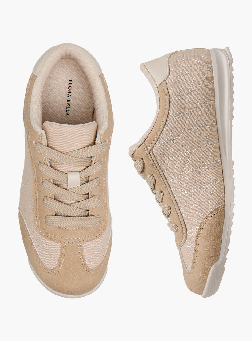Flora Bella Girls Lace-Up Ankle Sneakers-girls-shoes-sneakers-image-1
