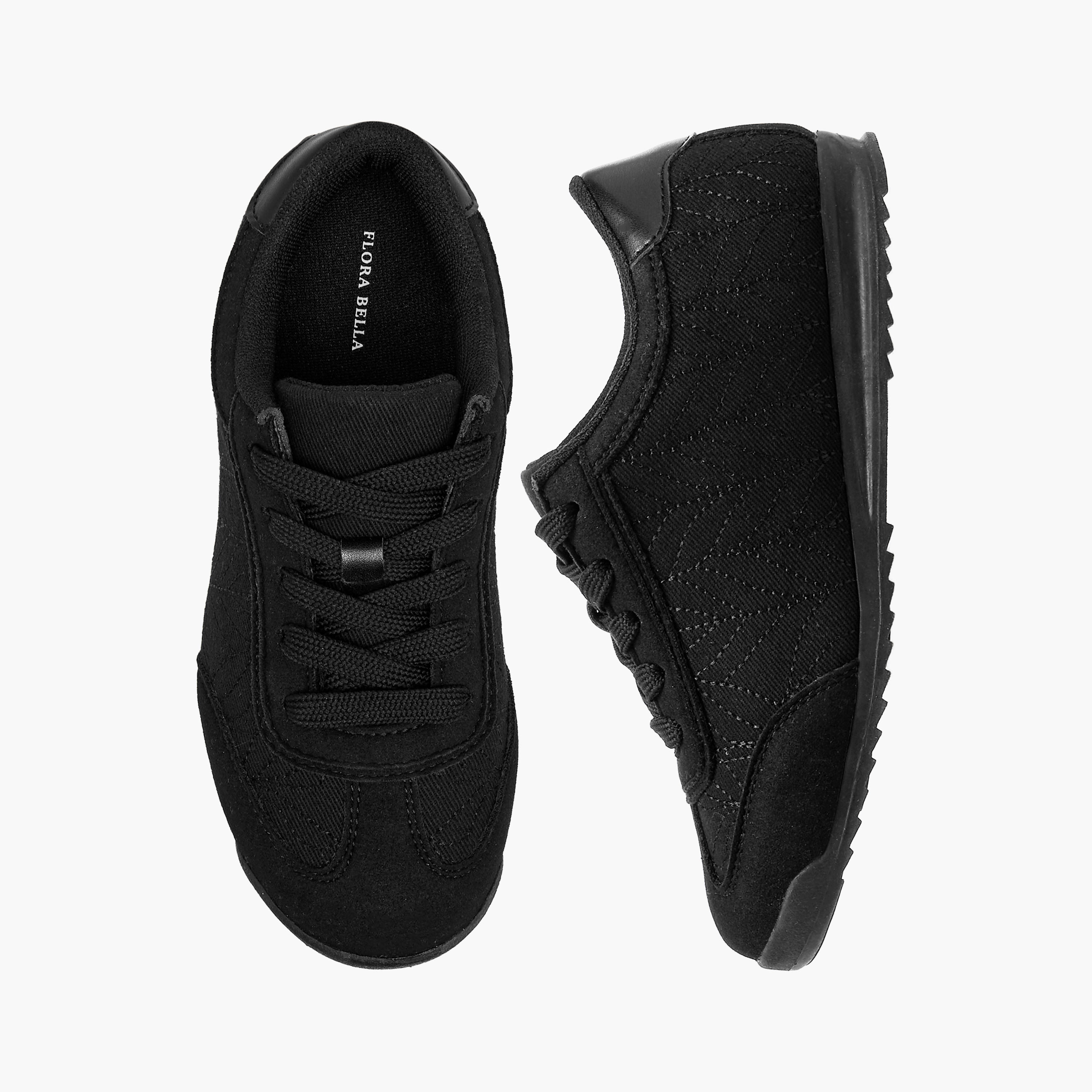 Flora Bella Girls Lace-Up Ankle Sneakers-girls-shoes-sneakers-image-1