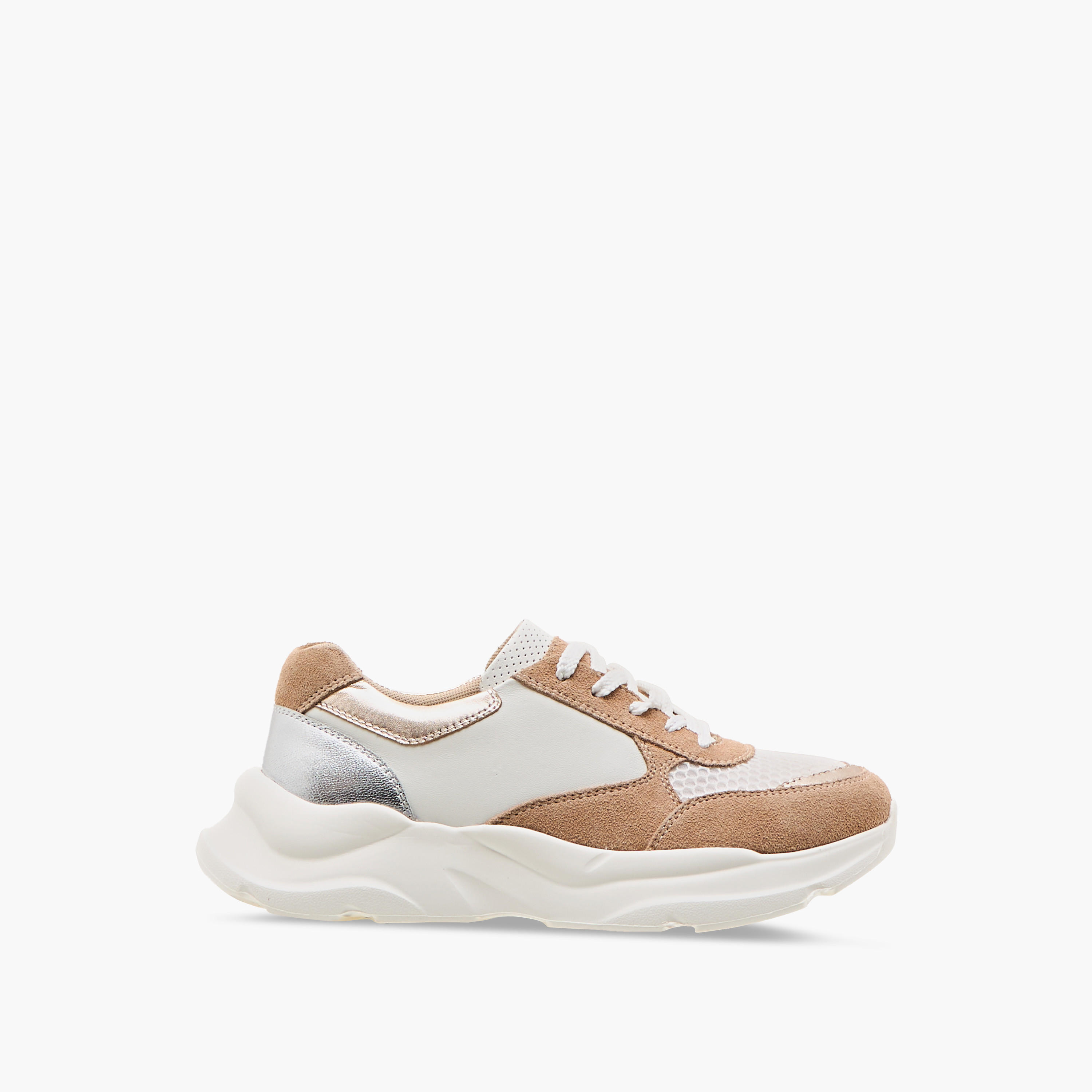 Paprika Colourblock Sneakers with Lace-Up Closure-women-shoes-sneakers-image-3