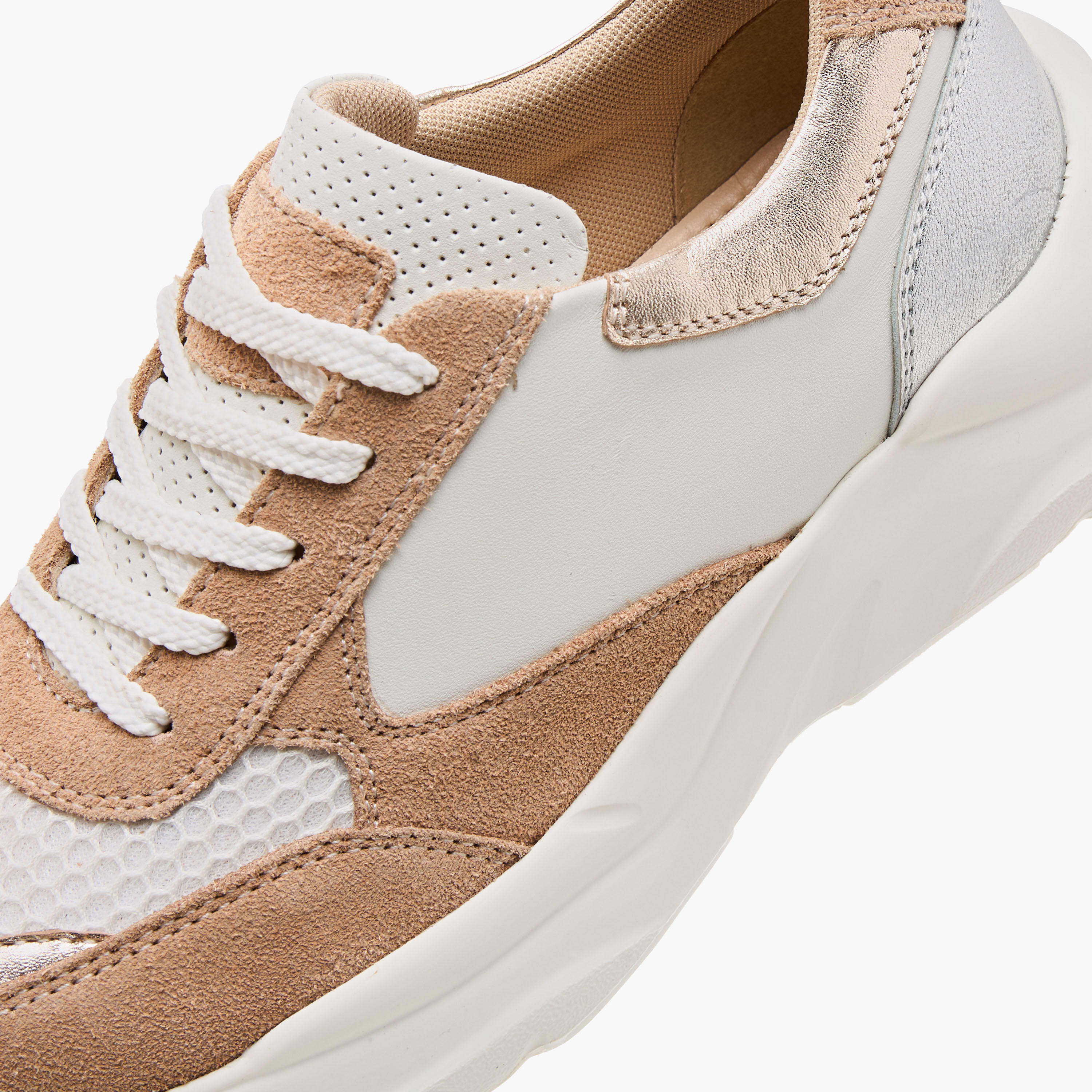Paprika Colourblock Sneakers with Lace-Up Closure-women-shoes-sneakers-image-4
