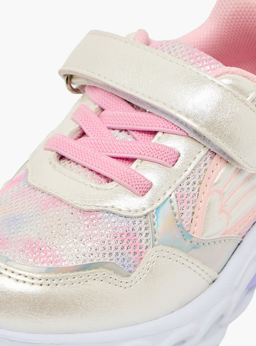 Juniors Girls Light-Up Hook & Loop Sneakers-girls-shoes-sneakers-image-4