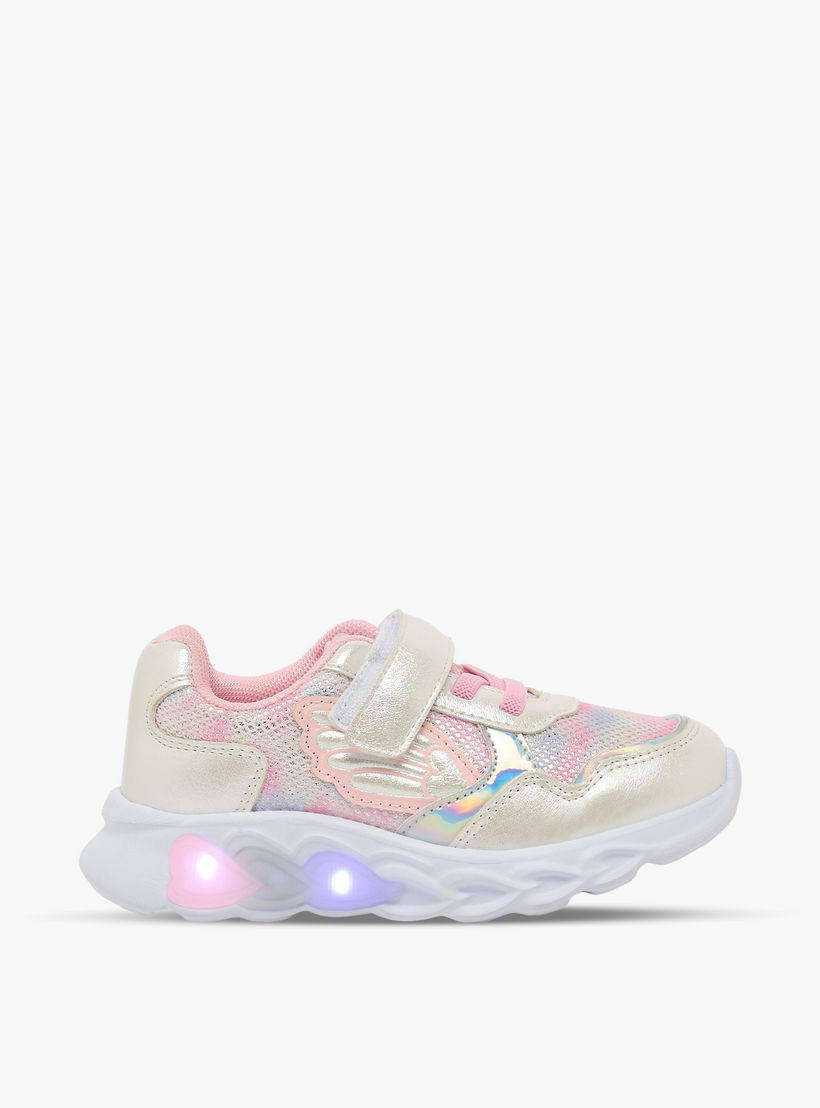 Juniors Girls Light-Up Hook & Loop Sneakers-girls-shoes-sneakers-image-6