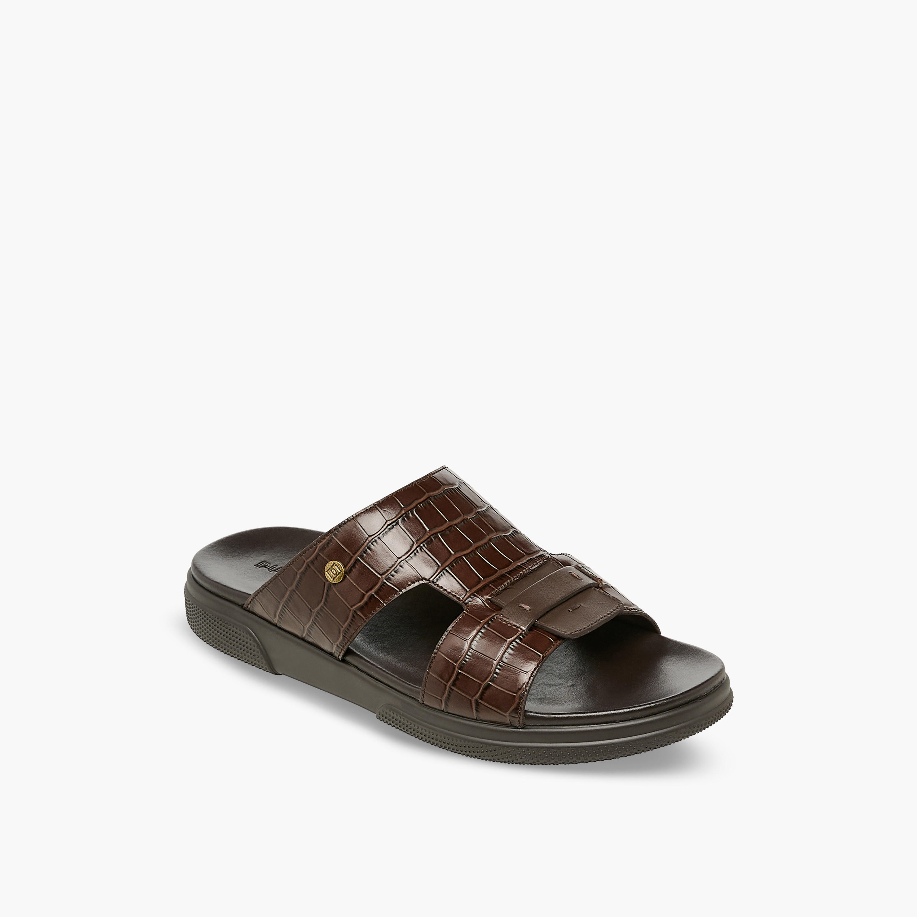 Duchini Men Leather Comfort Sandals-men-shoes-sandals-image-2
