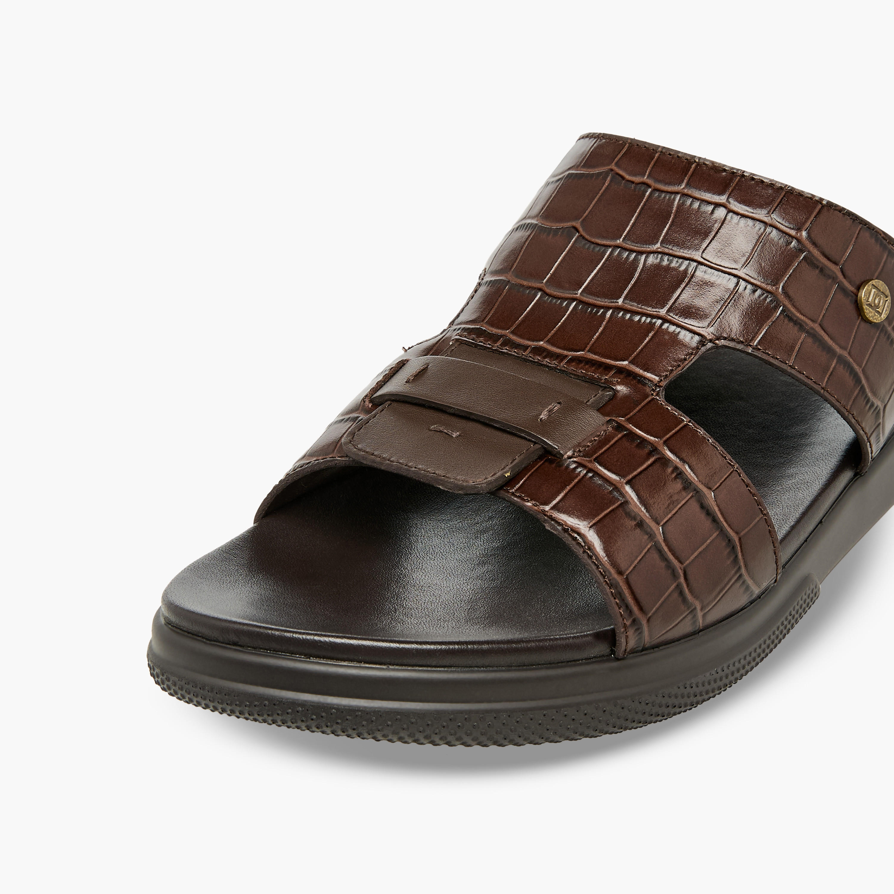 Duchini Men Leather Comfort Sandals-men-shoes-sandals-image-4