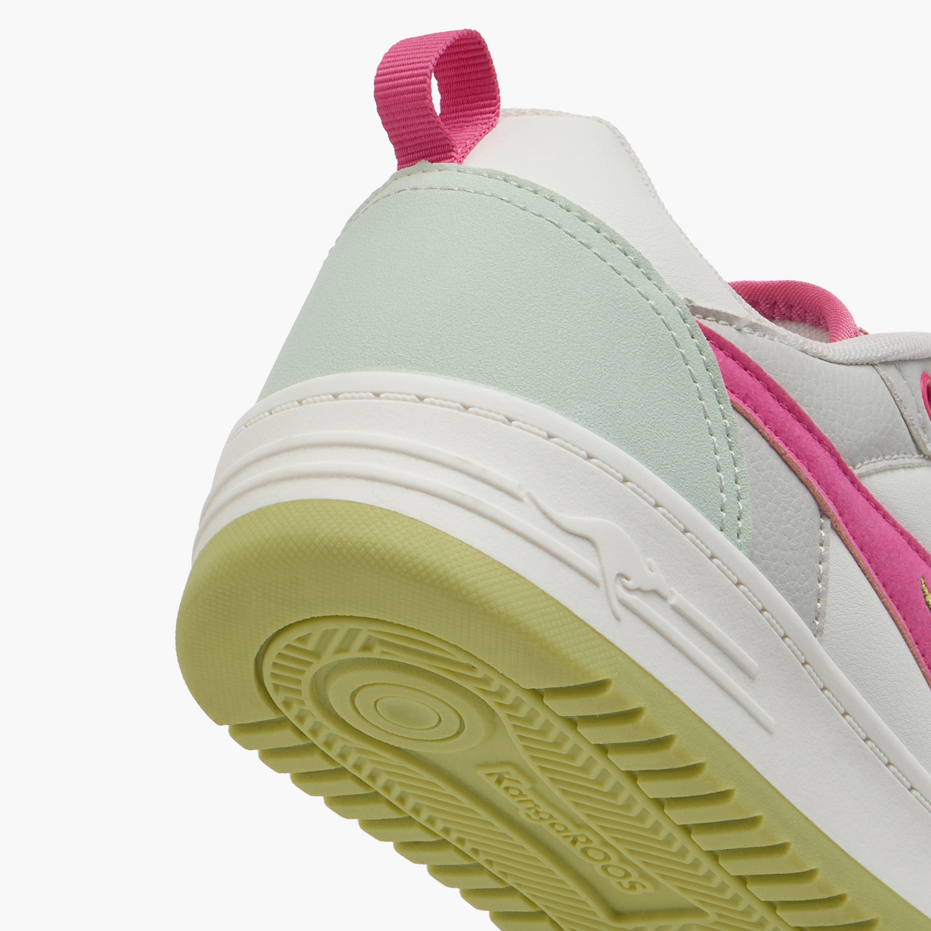 KangaROOS Women's Panelled Sneakers with Lace-Up Closure-women-shoes-sneakers-image-5