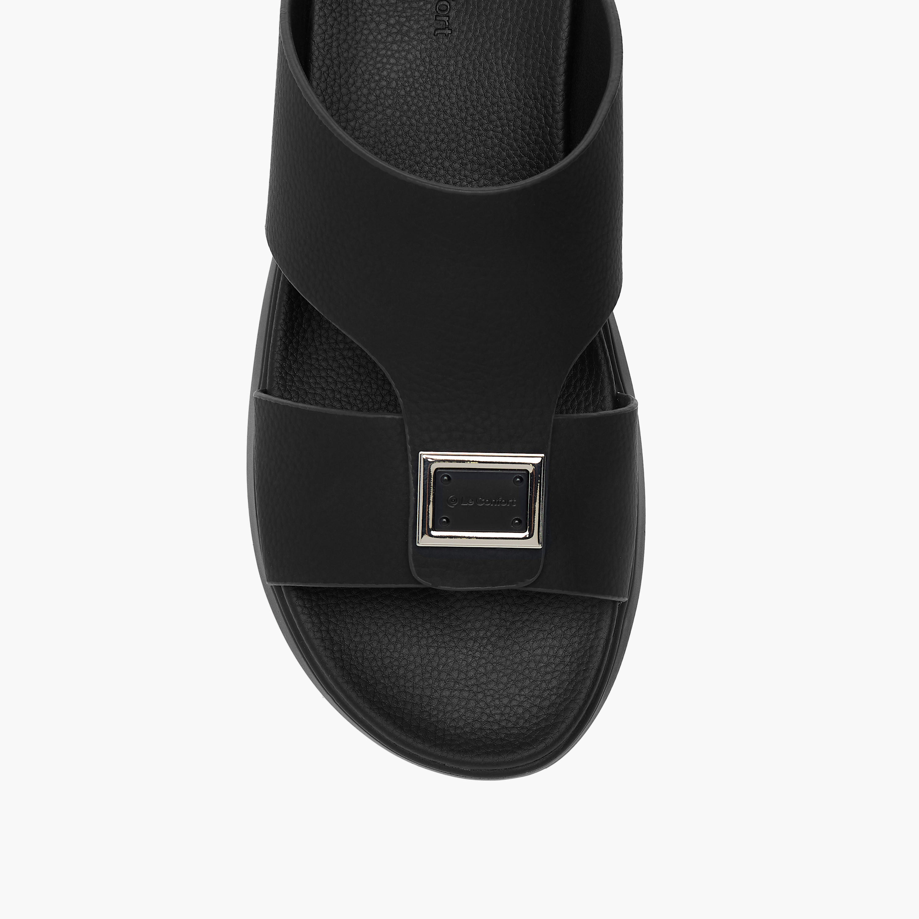 صندل مريح سهل الارتداء بزينة معدنية من لو كونفورت-men-shoes-sandals-image-3