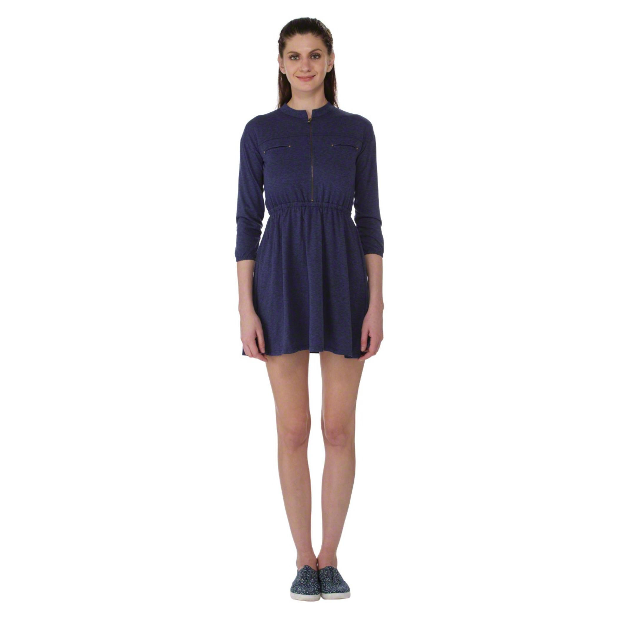 Lee Cooper Zipper Front Skater Dress-women-clothing-dresses-image-10