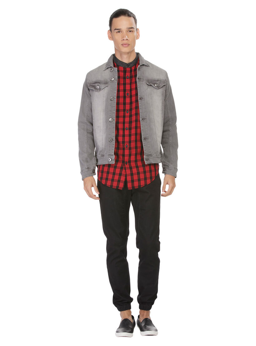 Lee Cooper Solid Colour Jean-men-clothing-bottoms-jeans-image-1