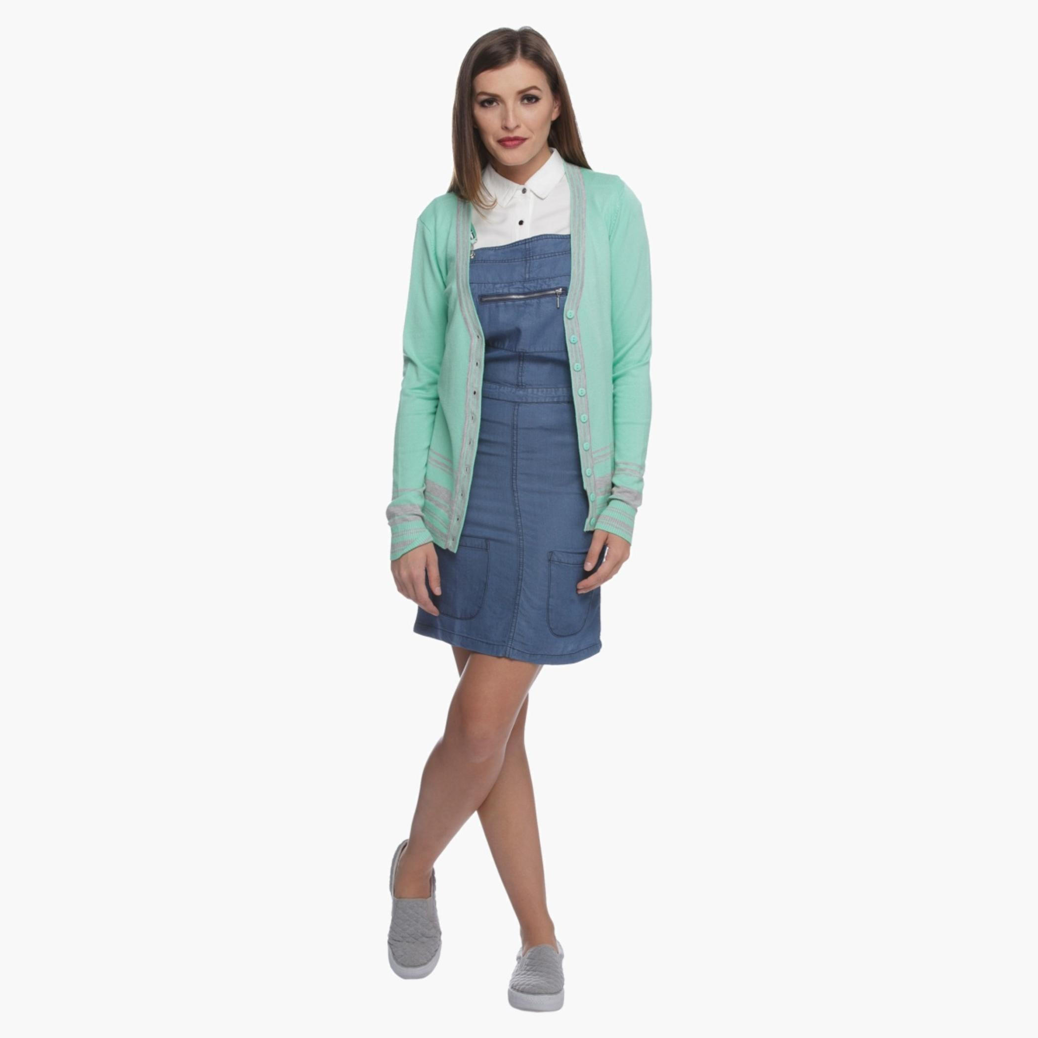 Lee Cooper Pinafore Dungaree-women-clothing-dresses-image-1