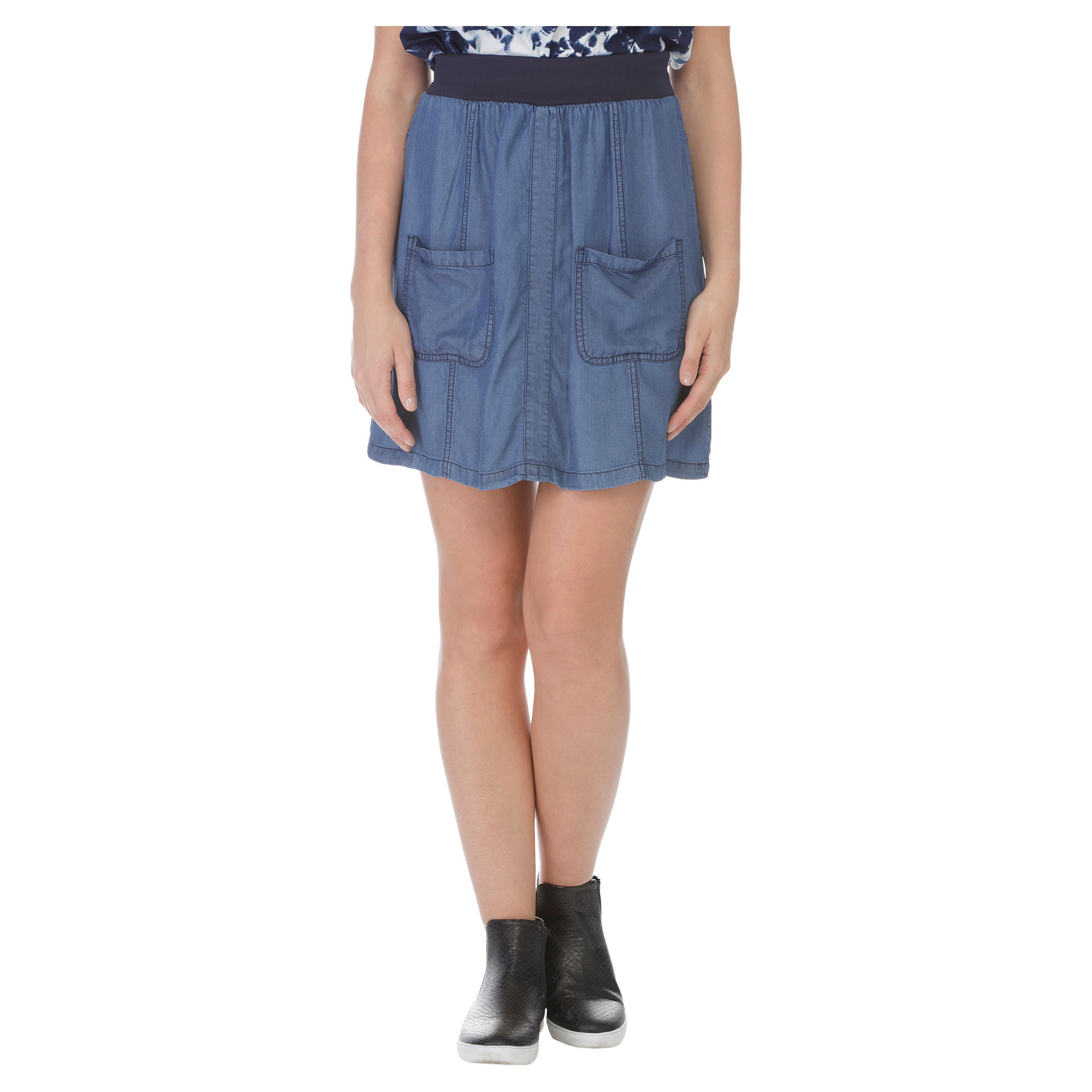 Lee Cooper Denim A-line skirt-women-clothing-bottoms-skirts-image-1