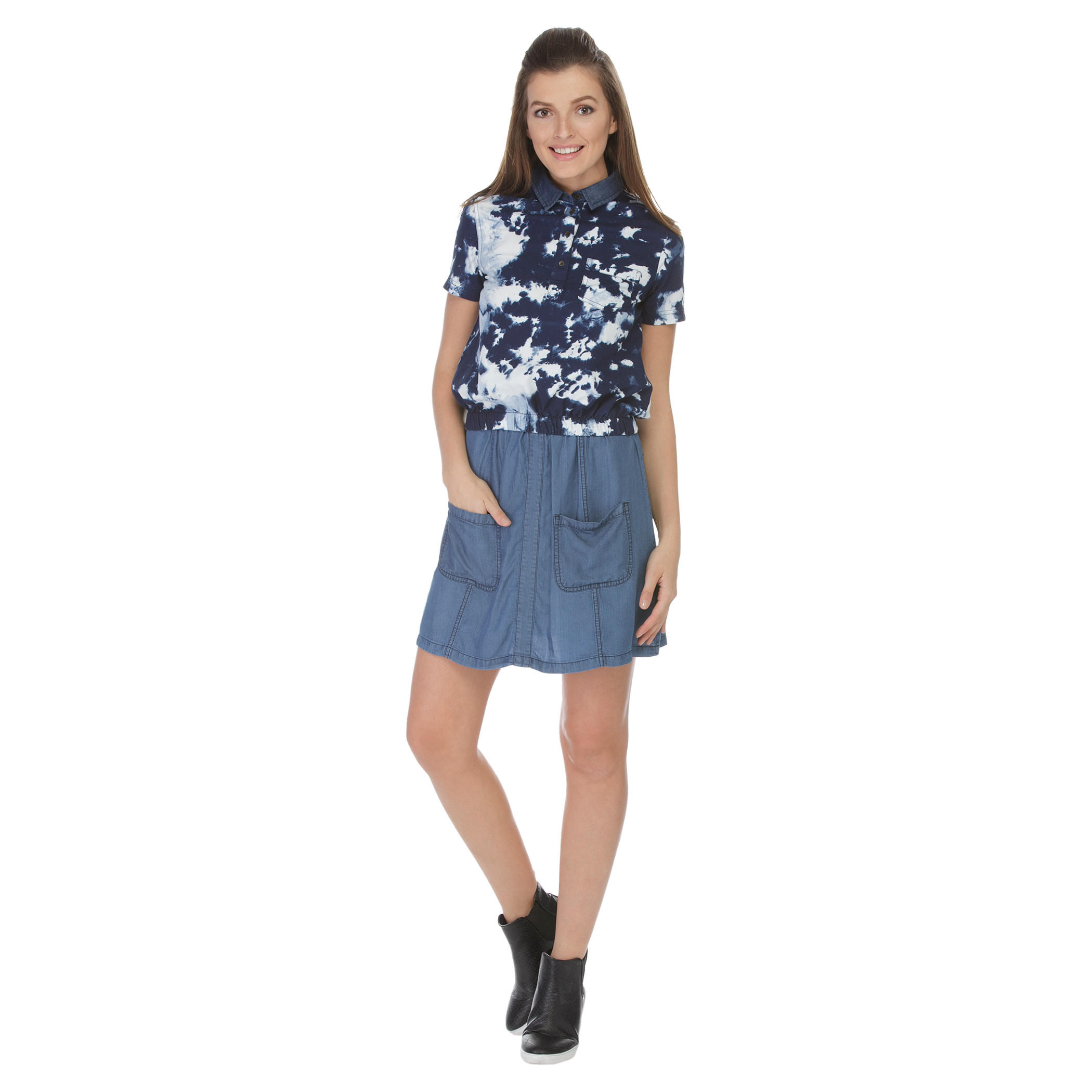 Lee Cooper Denim A-line skirt-women-clothing-bottoms-skirts-image-5